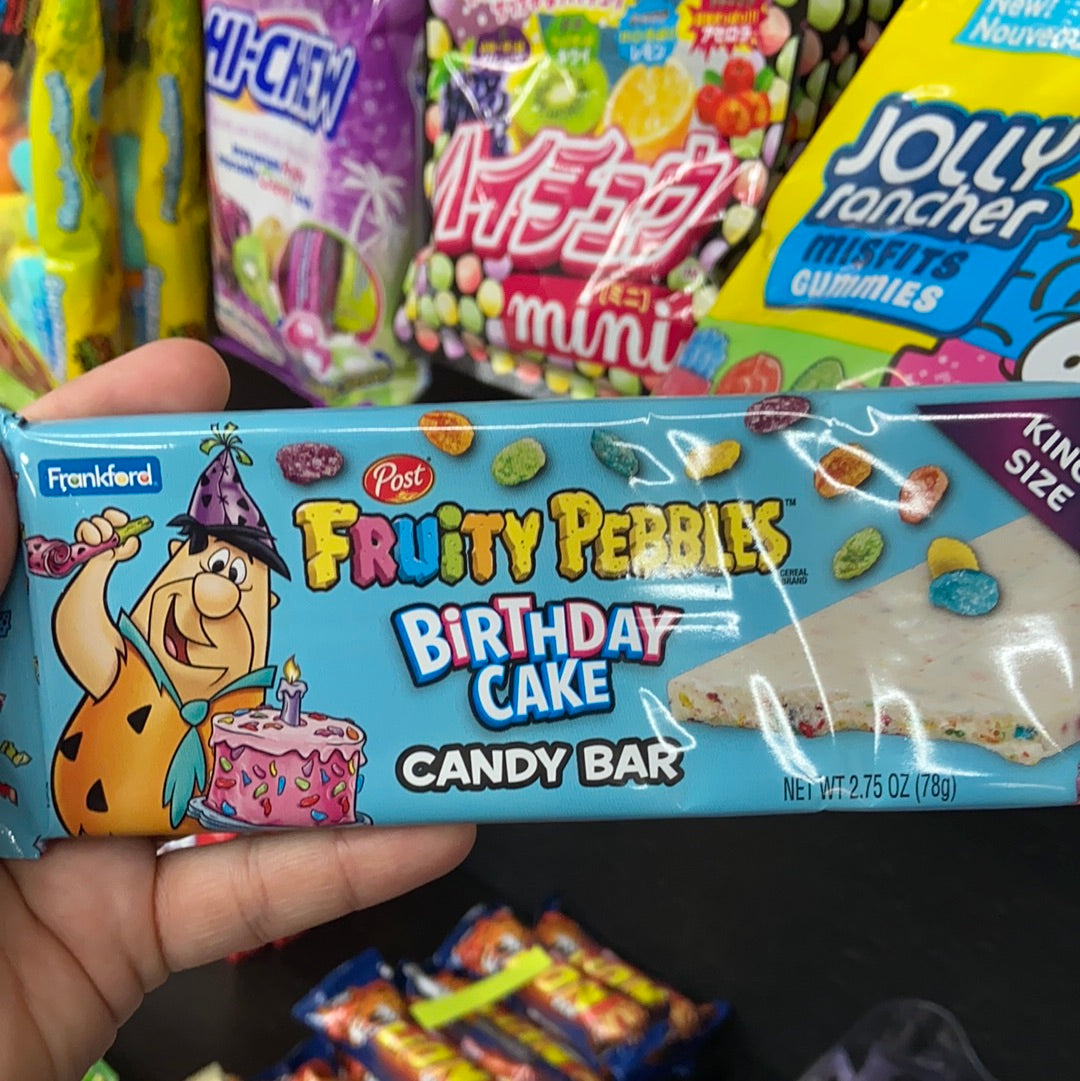 Fruity Pebbles Birthday Cake Candy Bar Usa Where Locals Snack