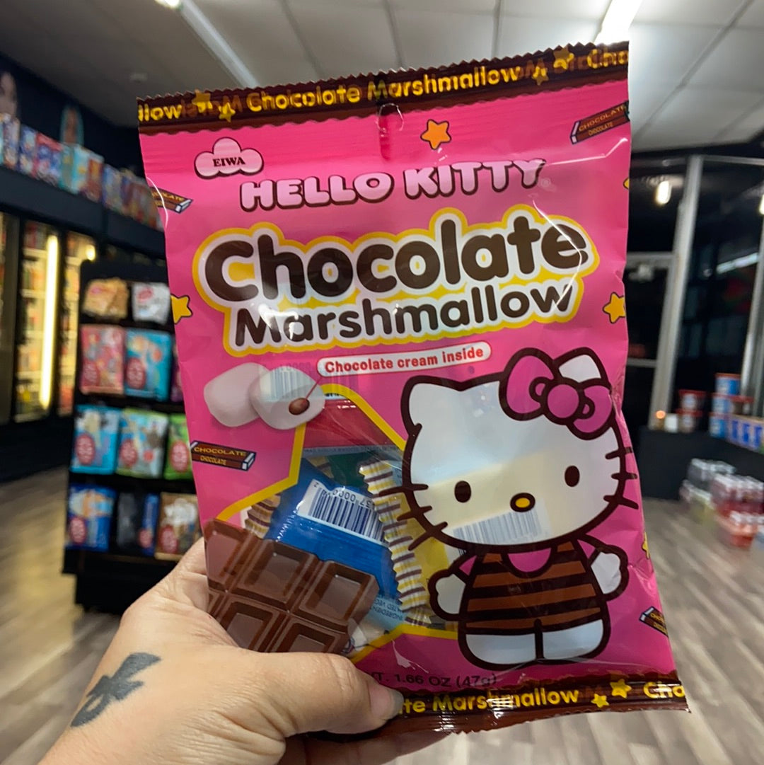 Hello Kitty Chocolate Marshmallow (China) Where Locals Snack