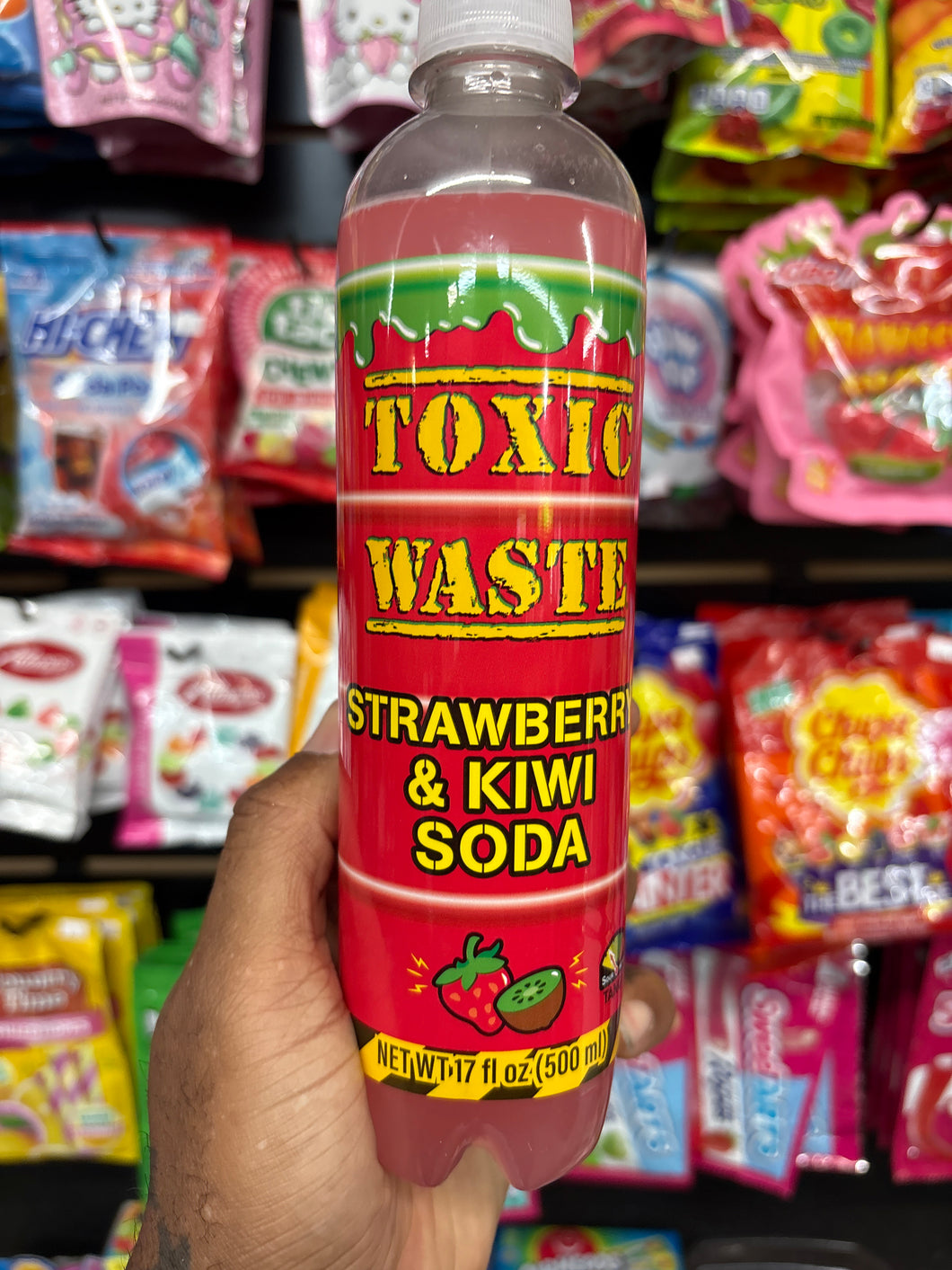 Toxic Waste Strawberry & Kiwi Soda (USA)
