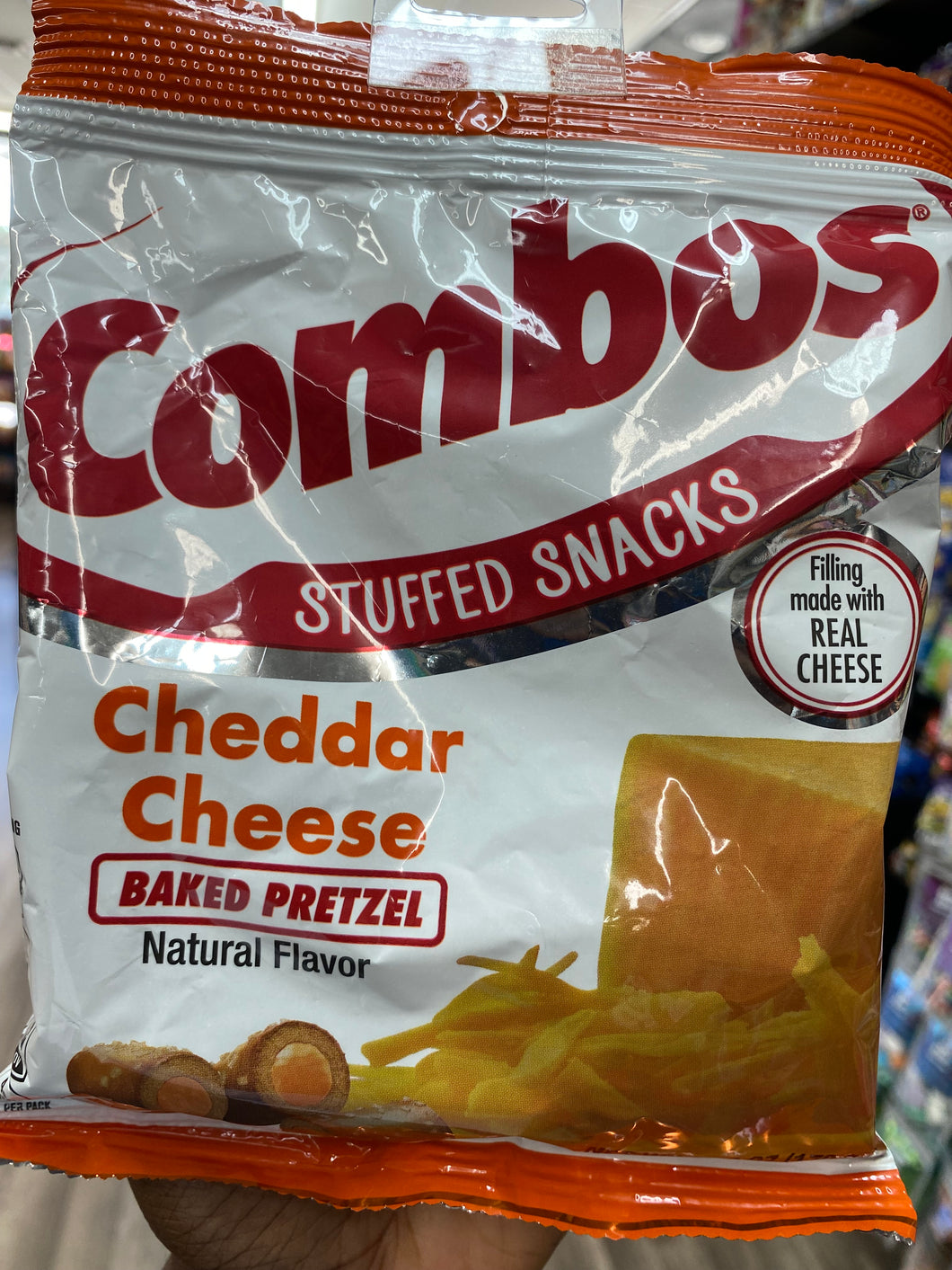 Combos Cheddar Cheese Baked Pretzel (USA)