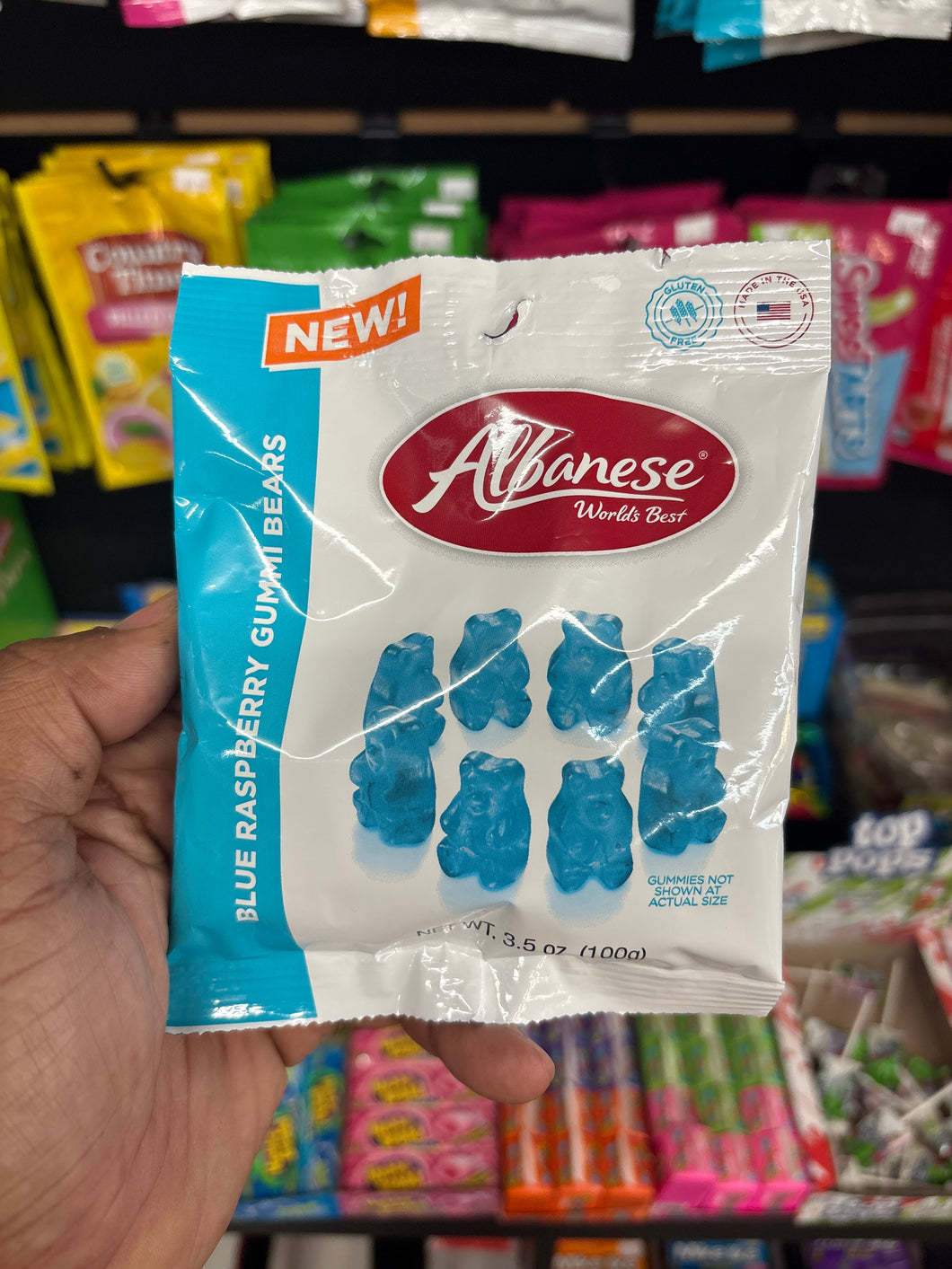 Albanese Raspberry Gummi Bears (USA)