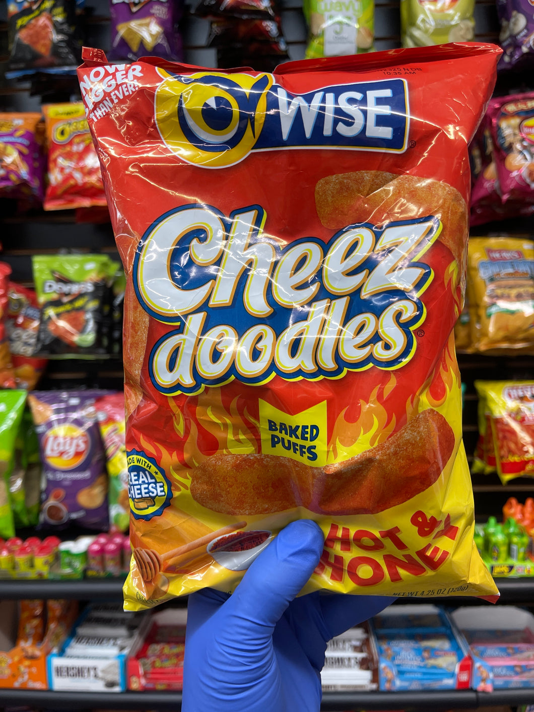 Wise Cheez Doodles Baked Puffs  (USA)