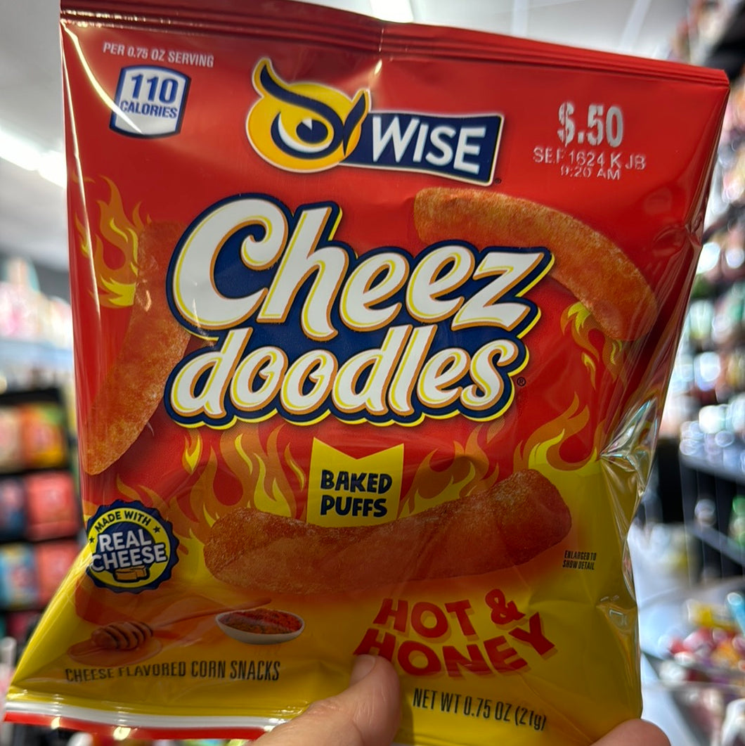 Wise Cheez Doodles Hot & Honey(USA)