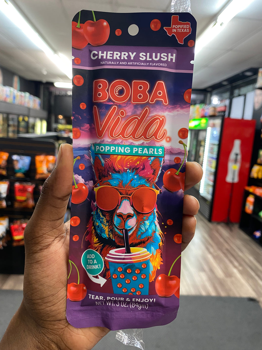 Boba Vida Cherry Slush (USA)