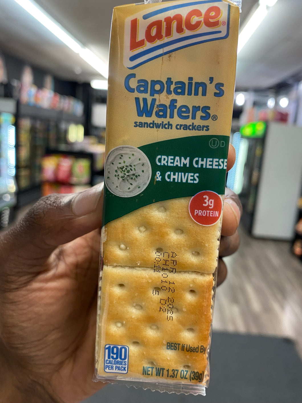 Lance Captain’s Wafers Cream Cheese Crackers (USA)