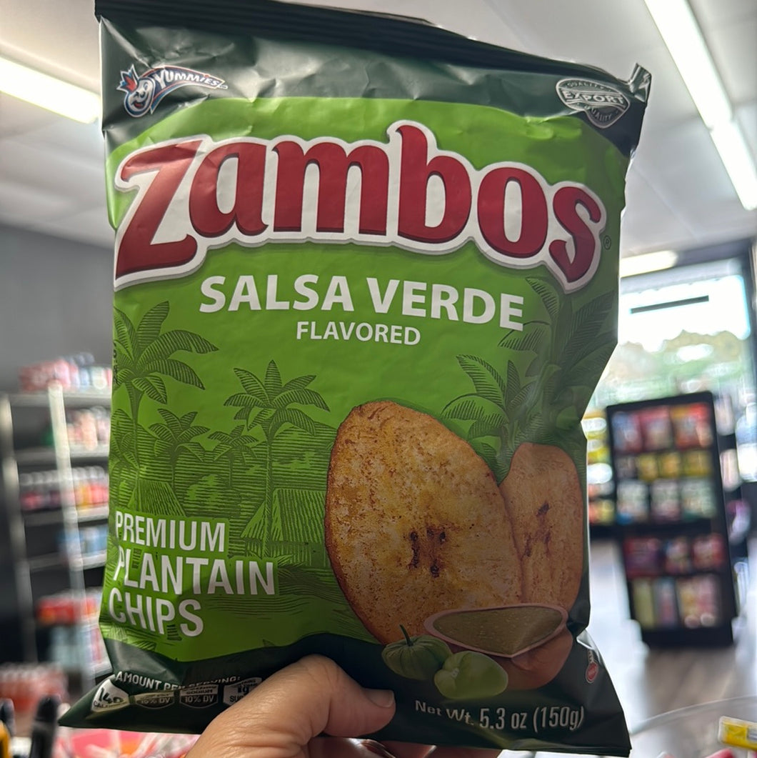 Zambos Plantains Salsa Verde (Honduras)