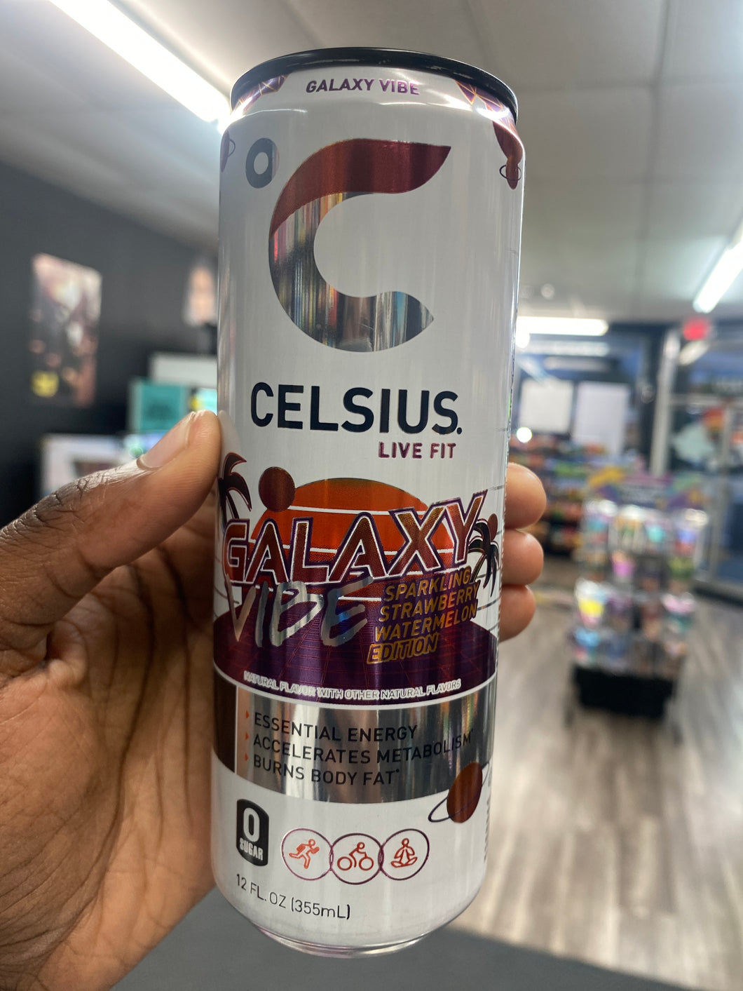 Celsius Galaxy Vibe Strawberry Watermelon (USA)