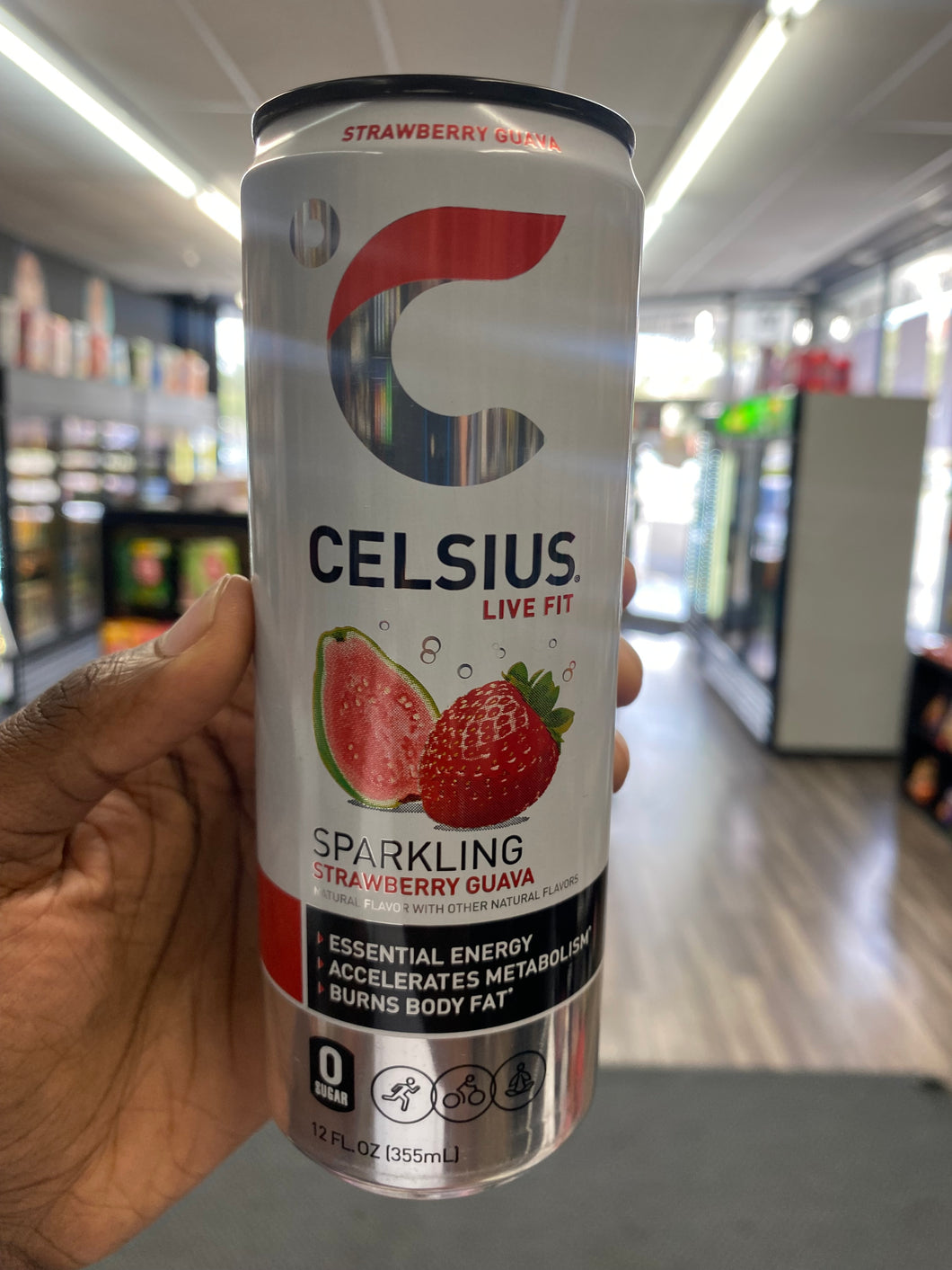 Celsius Sparkling Strawberry Guava (USA)