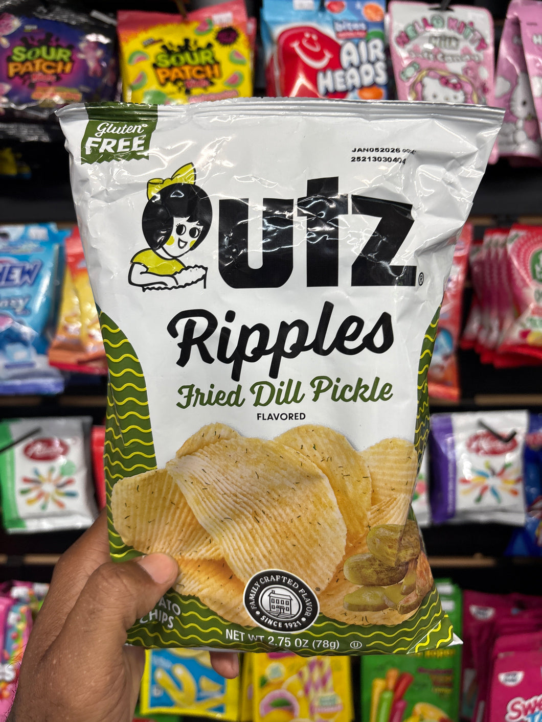 UTZ Ripples Fried Dill Pickle (USA)
