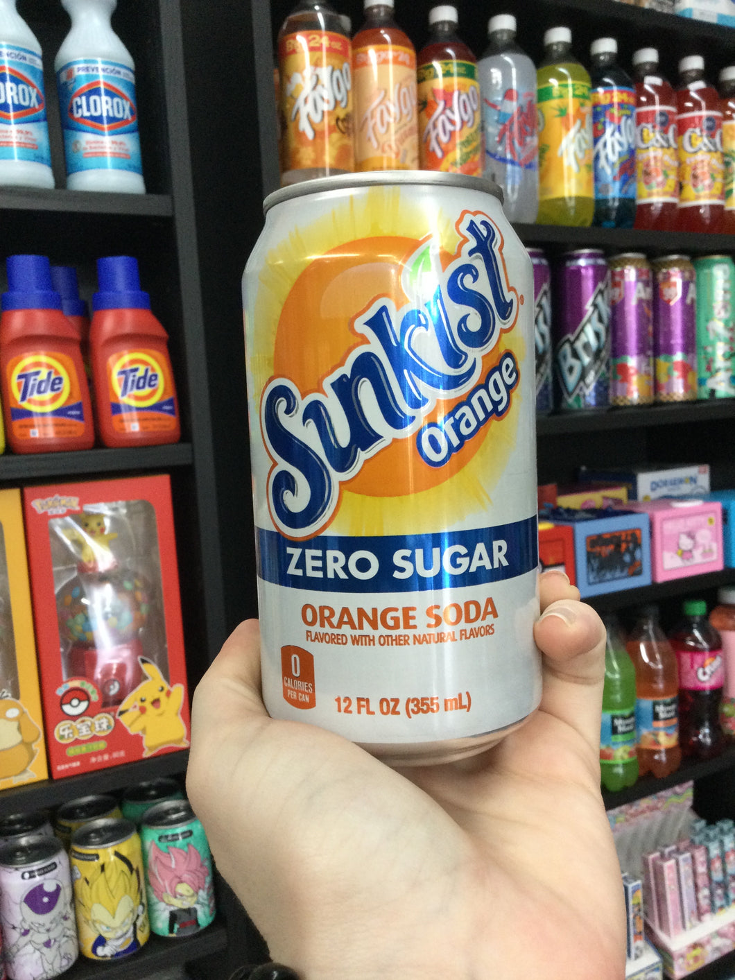 Sunkist Orange Zero Sugar Can (USA)