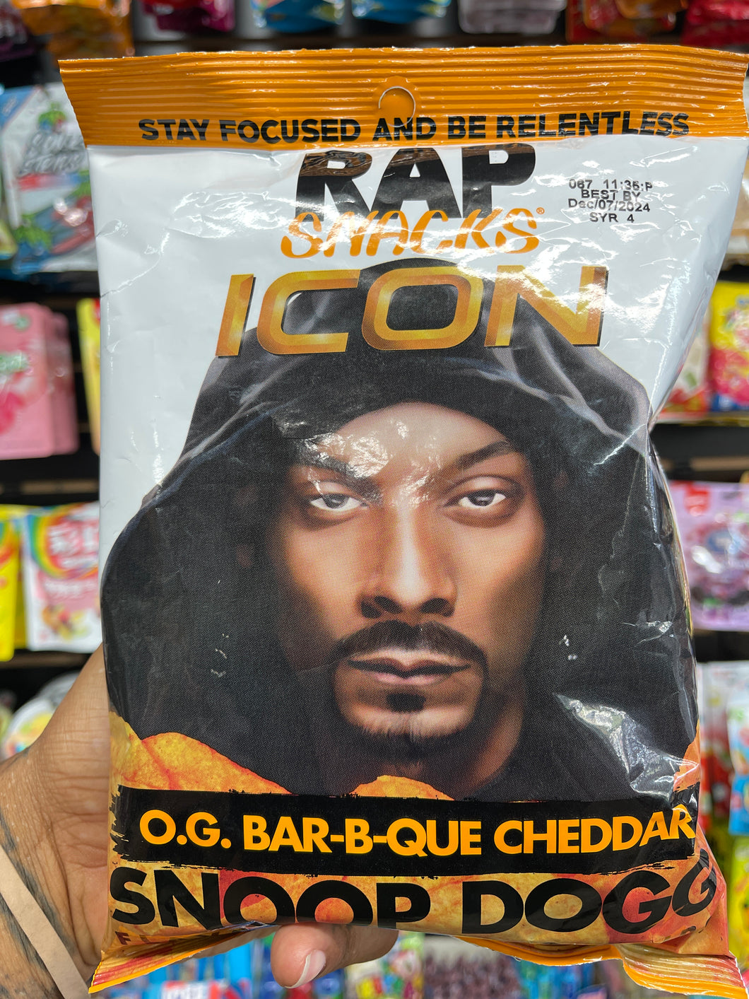 Rap Snacks O.G. Bar-B-Que Cheddar (USA)