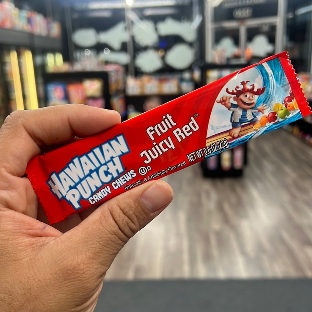 Hawaiian Punch fruit juicy red chewy candy (USA)