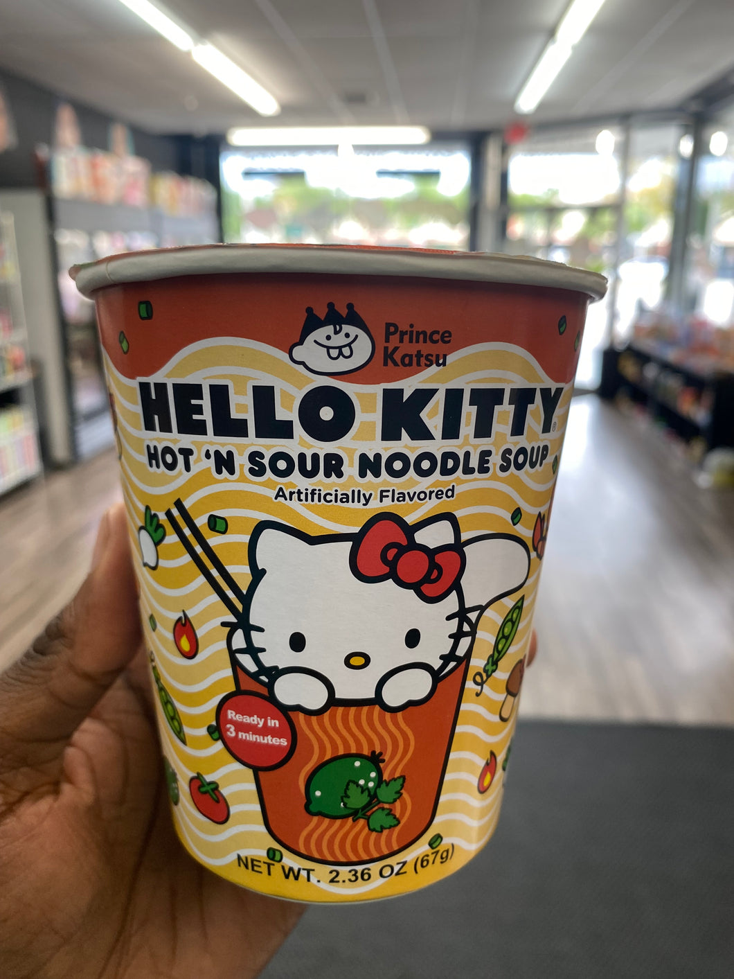 Hello Kitty Hot & Sour Noodle Ramen (Vietnam)