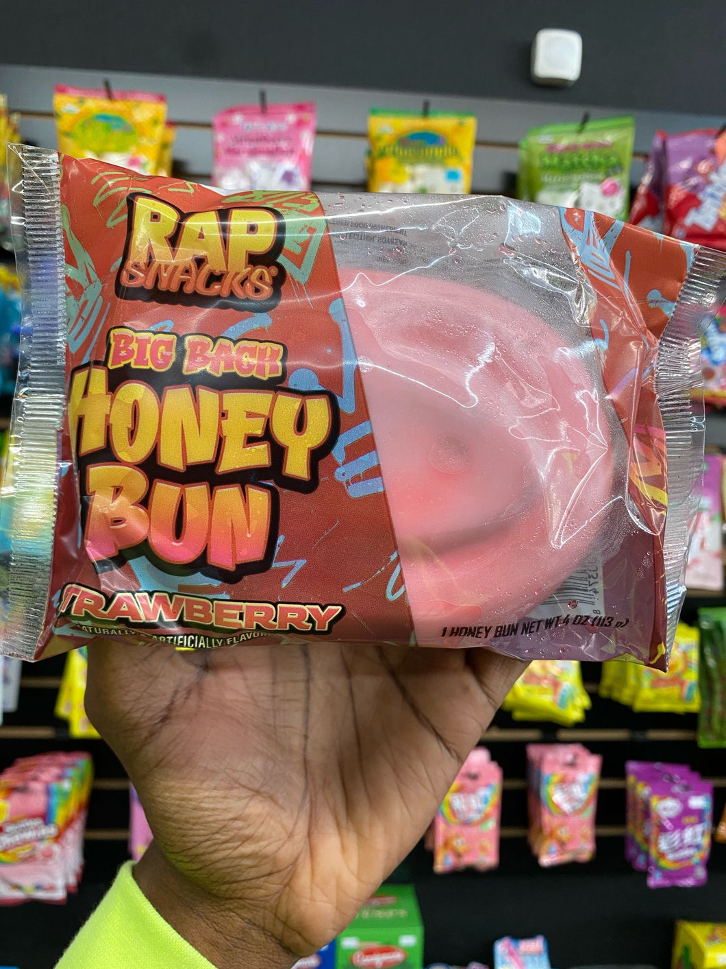 Rap Snacks Big Back Honey Bun (USA)