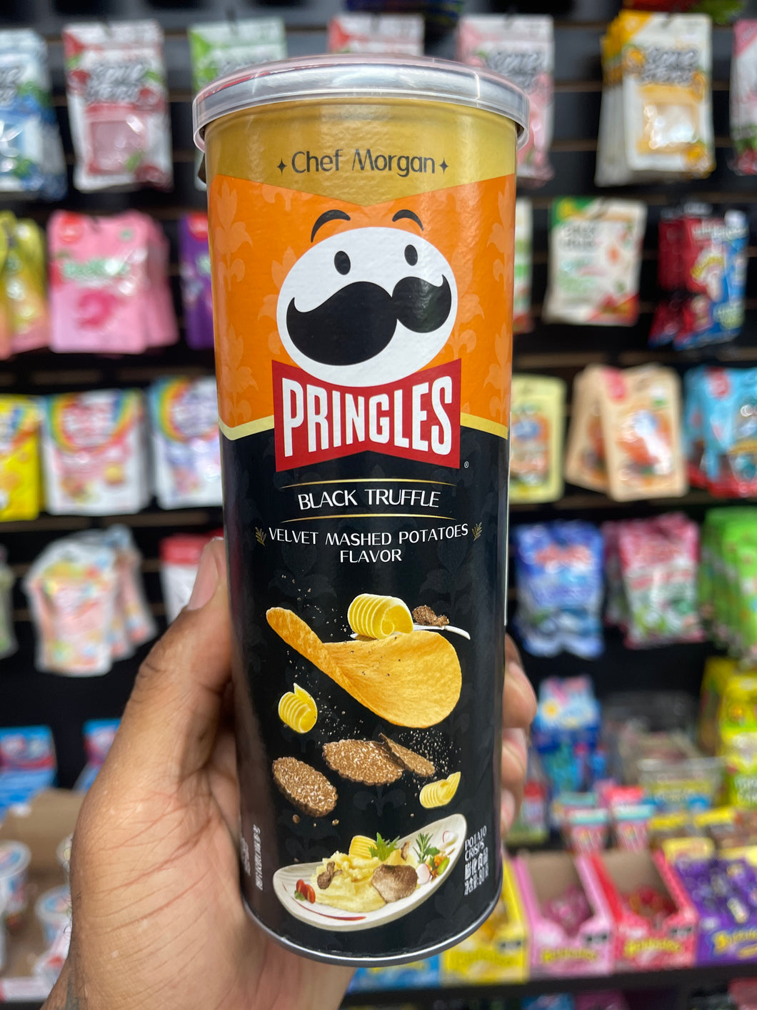 Pringles Black Truffle Velvet Mashed Potato Flavored Potato Chips (China)