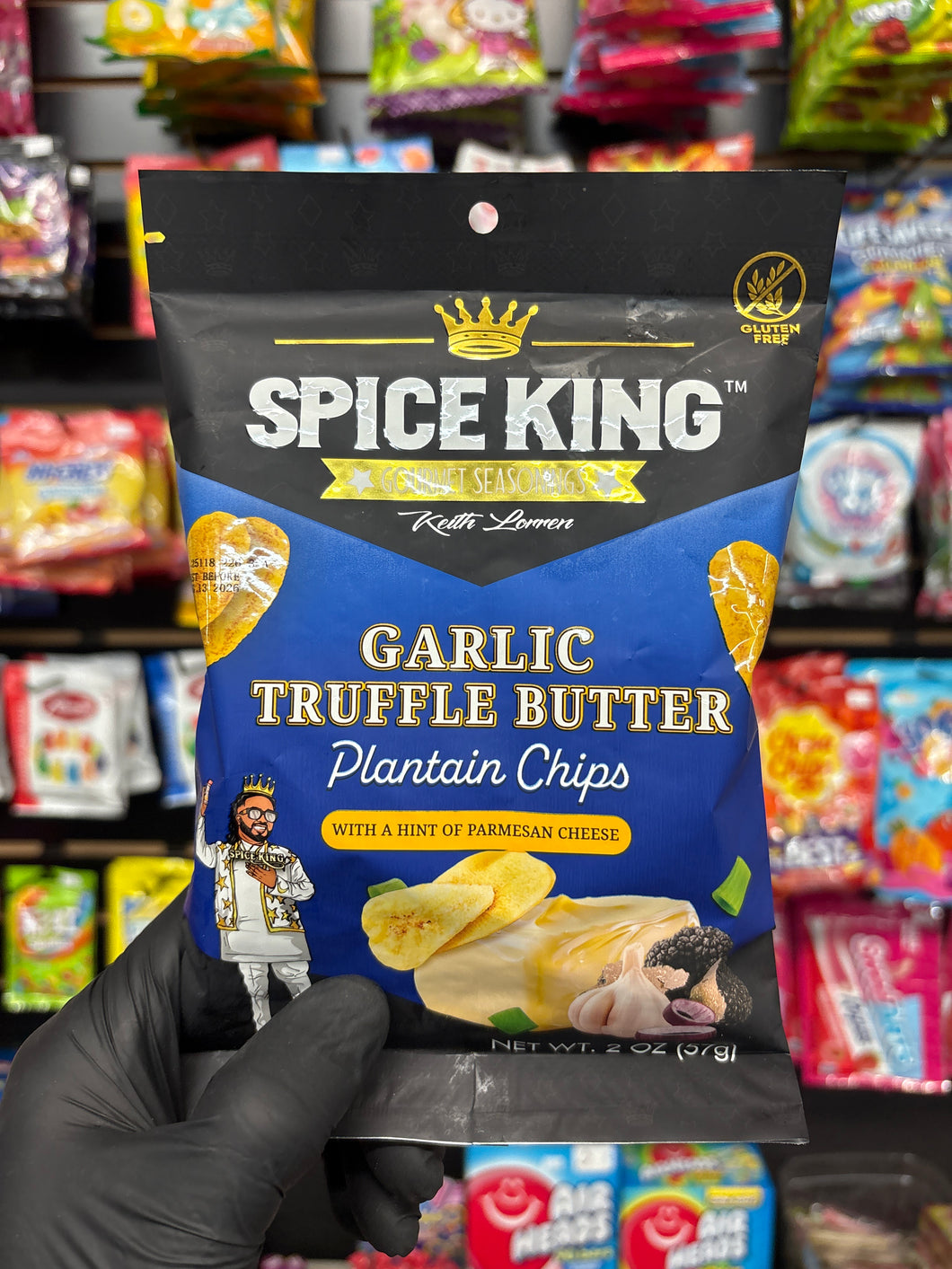 Spice King Garlic Truffle Butter Plantain Chips (Ecuador)