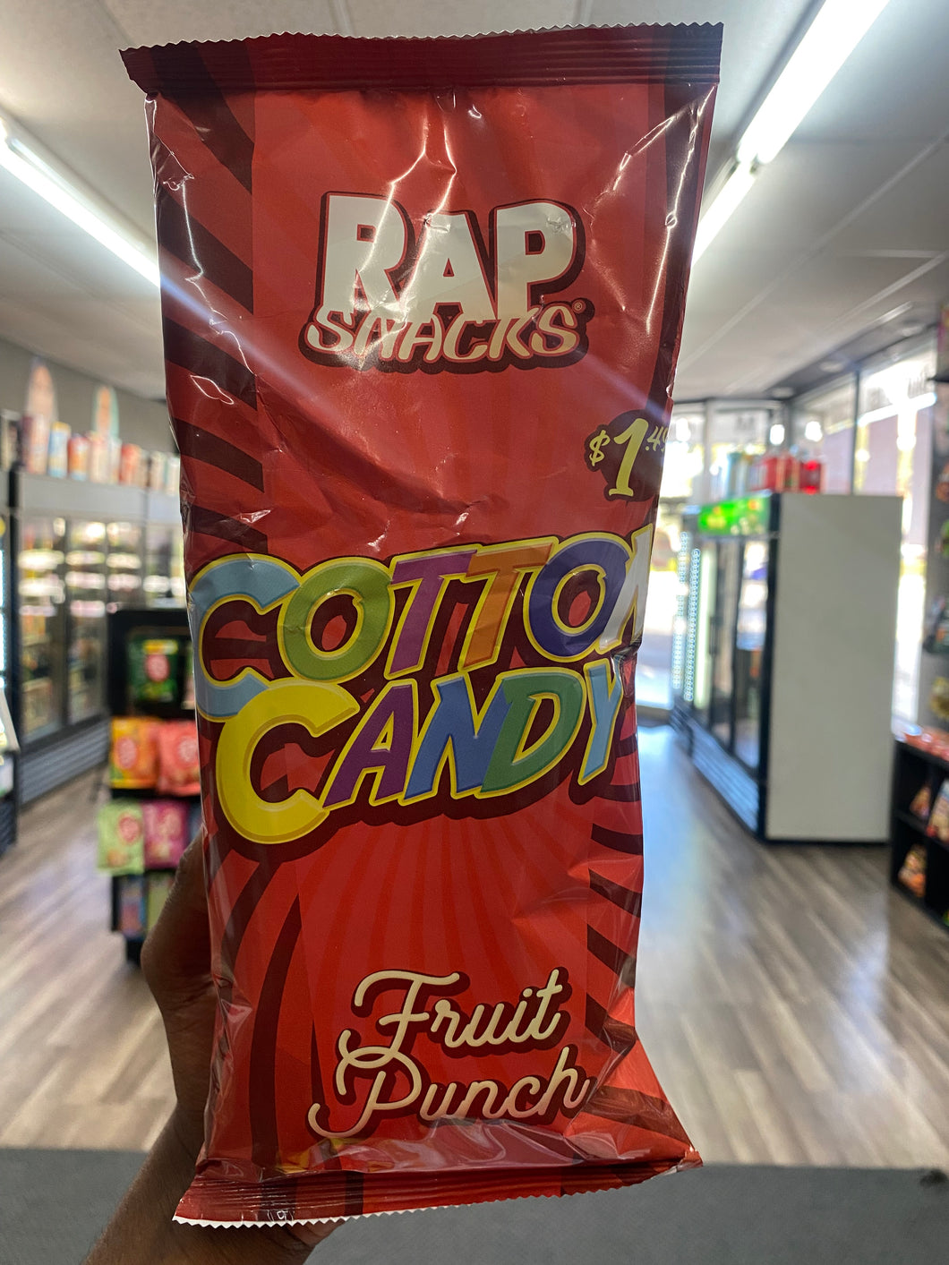 Rap Snacks Cotton Candy Fruit Punch (USA)