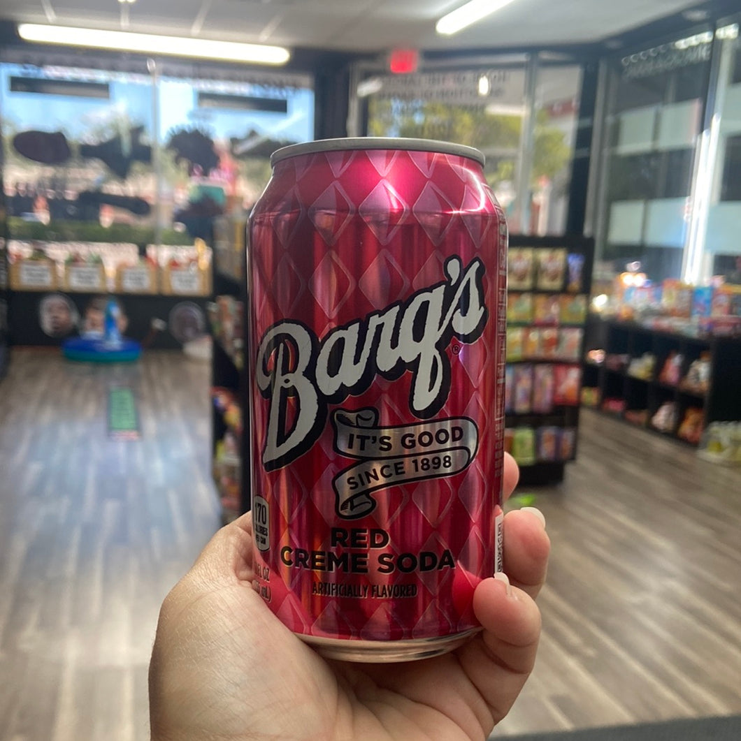 Barq’s Red Cream Soda Can (Louisiana)