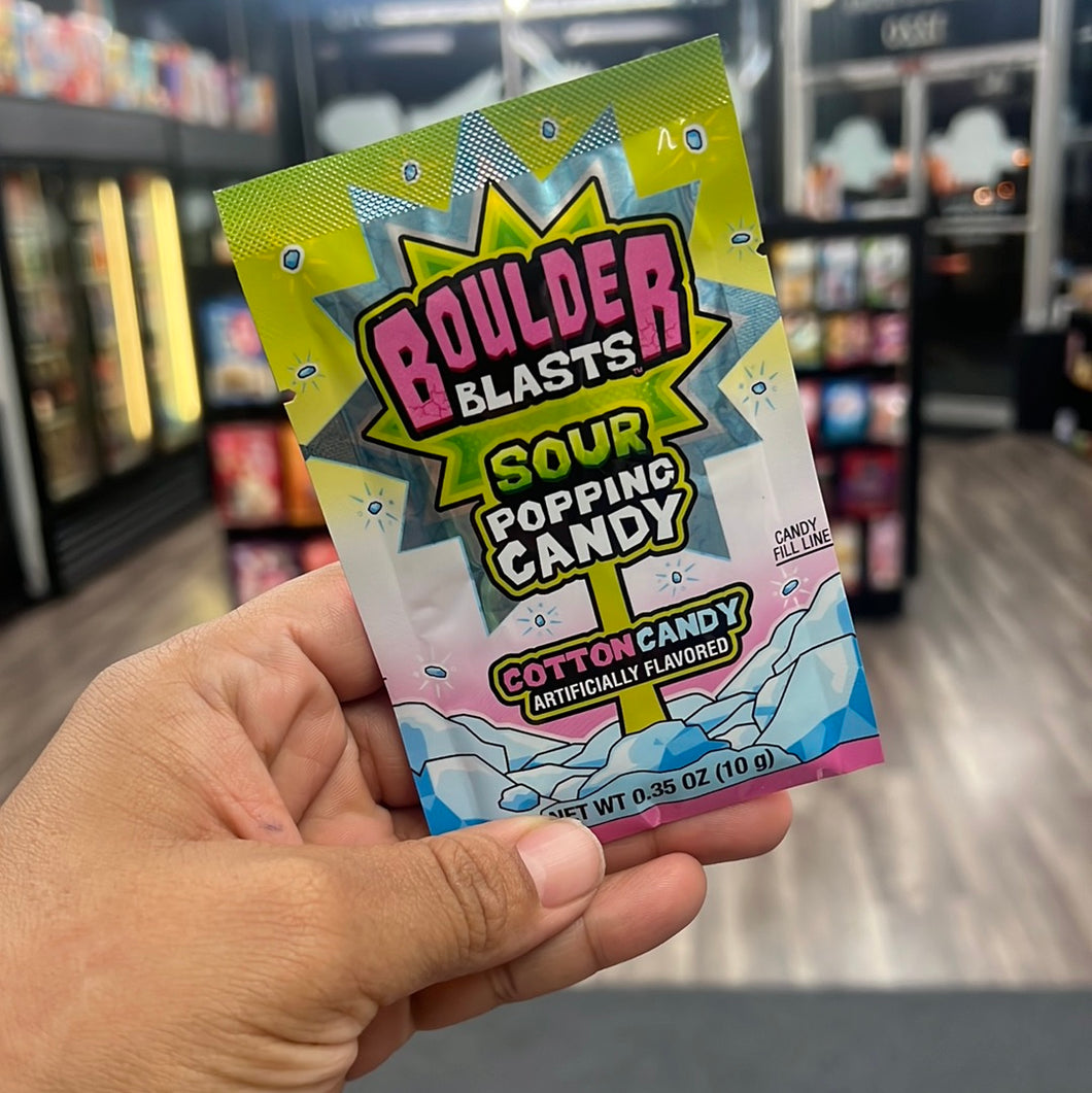 Boulder Blasts Sour Cotton Popping Candy (USA)