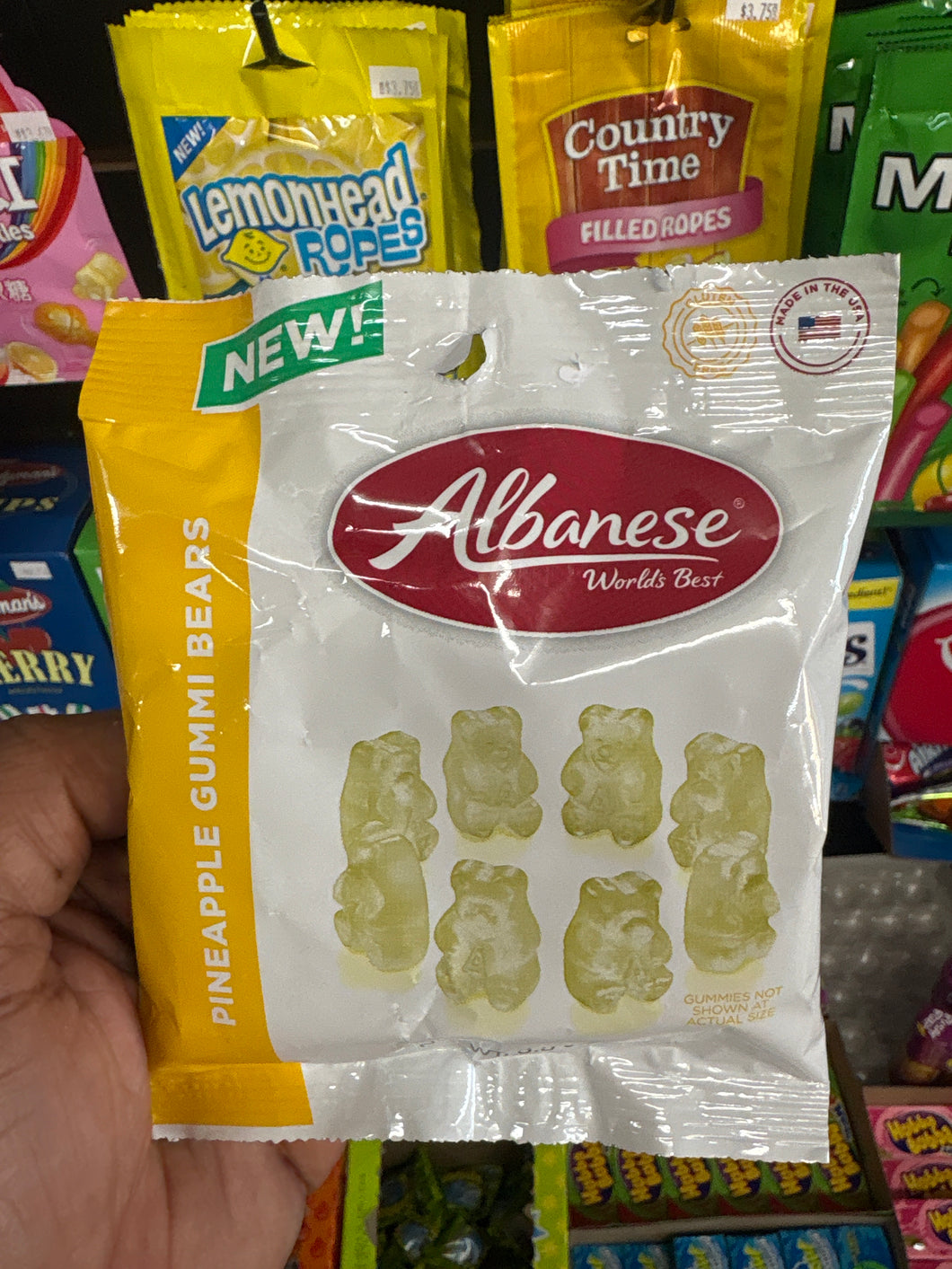 Albanese Pineapple Gummi Bears (USA)