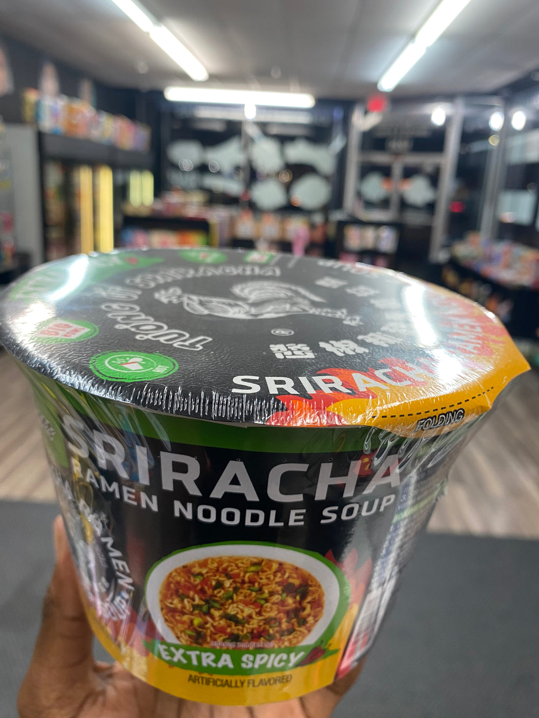 Sriracha Extra Spicy Ramen Noodle Soup (Vietnam)