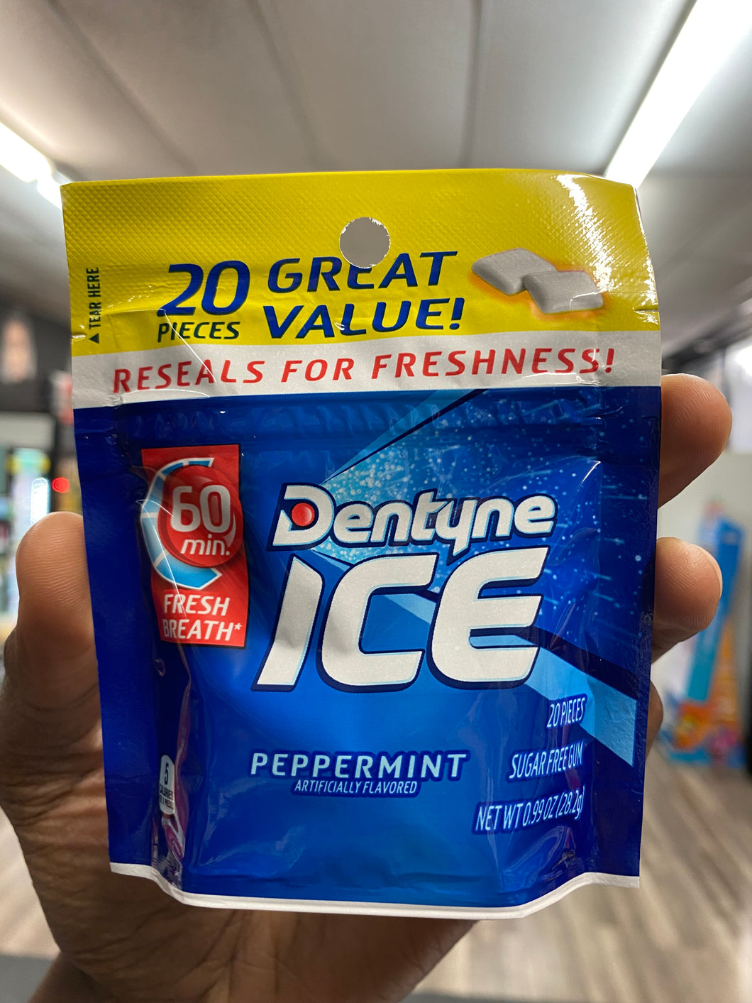 Dentyne Ice Peppermint (USA)