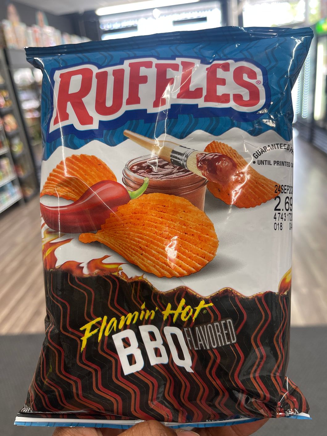 Ruffles Flamin Hot BBQ (USA)