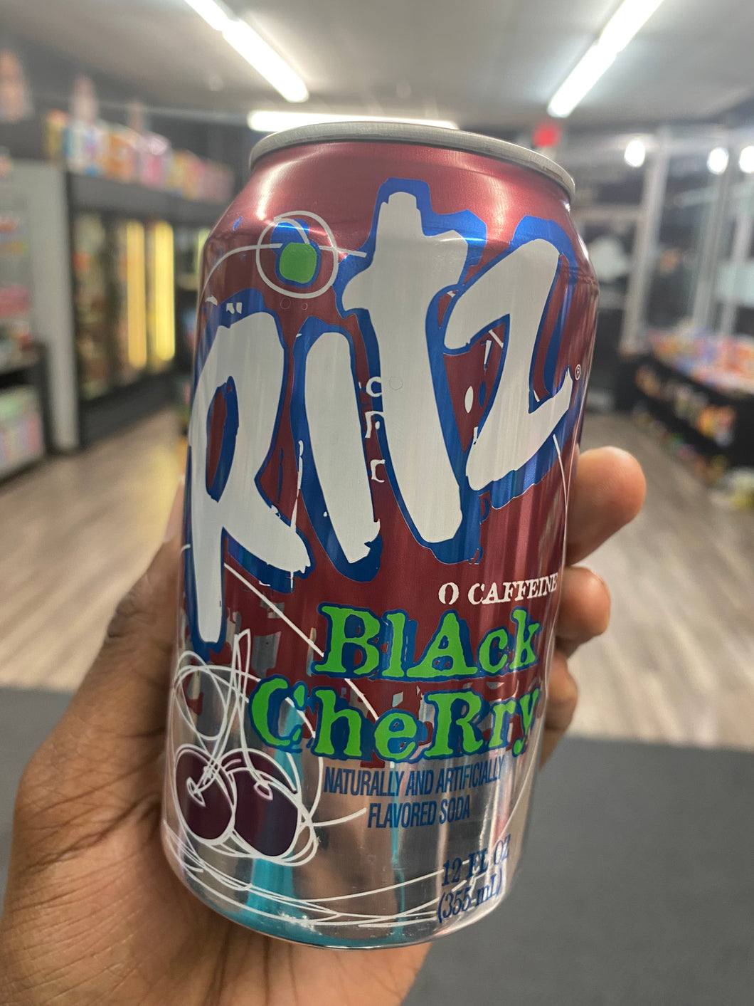 Ritz Black Cherry Soda(USA)
