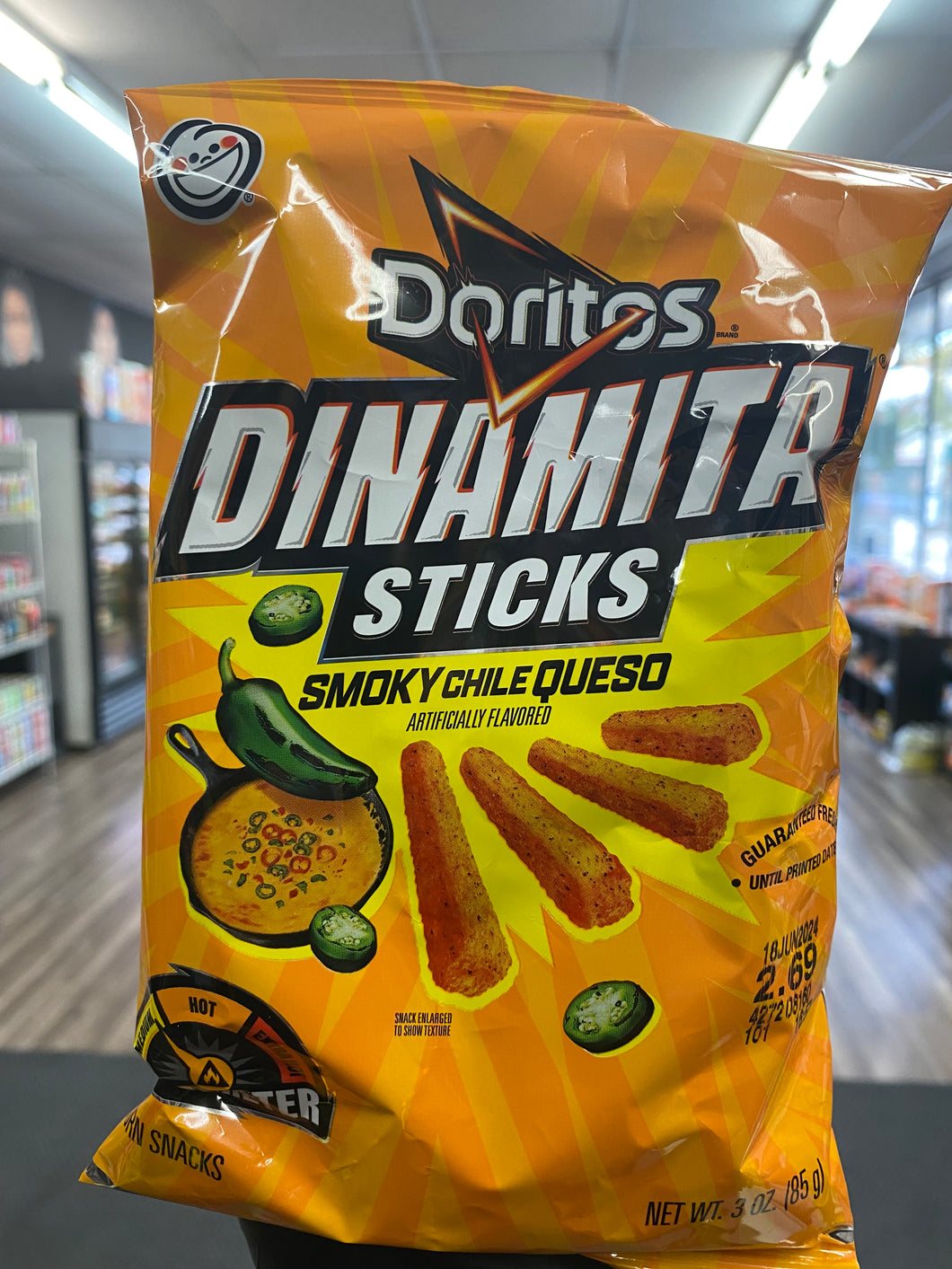 Doritos Dinamita Sticks Smoky Chile Queso(USA)