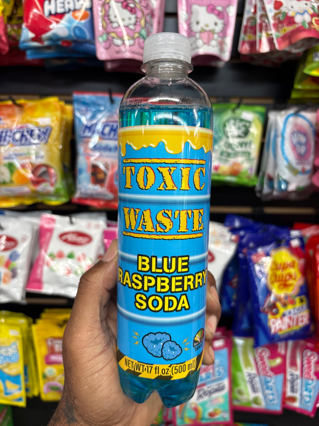 Toxic Waste Blue Raspberry Soda (USA)