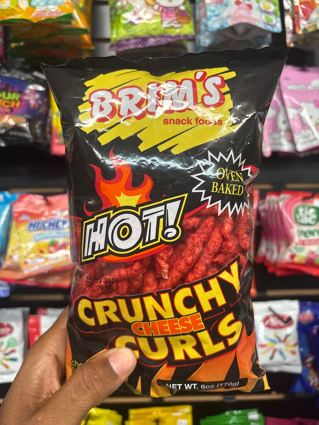 Brim’s Crunchy Cheese Curls (USA)