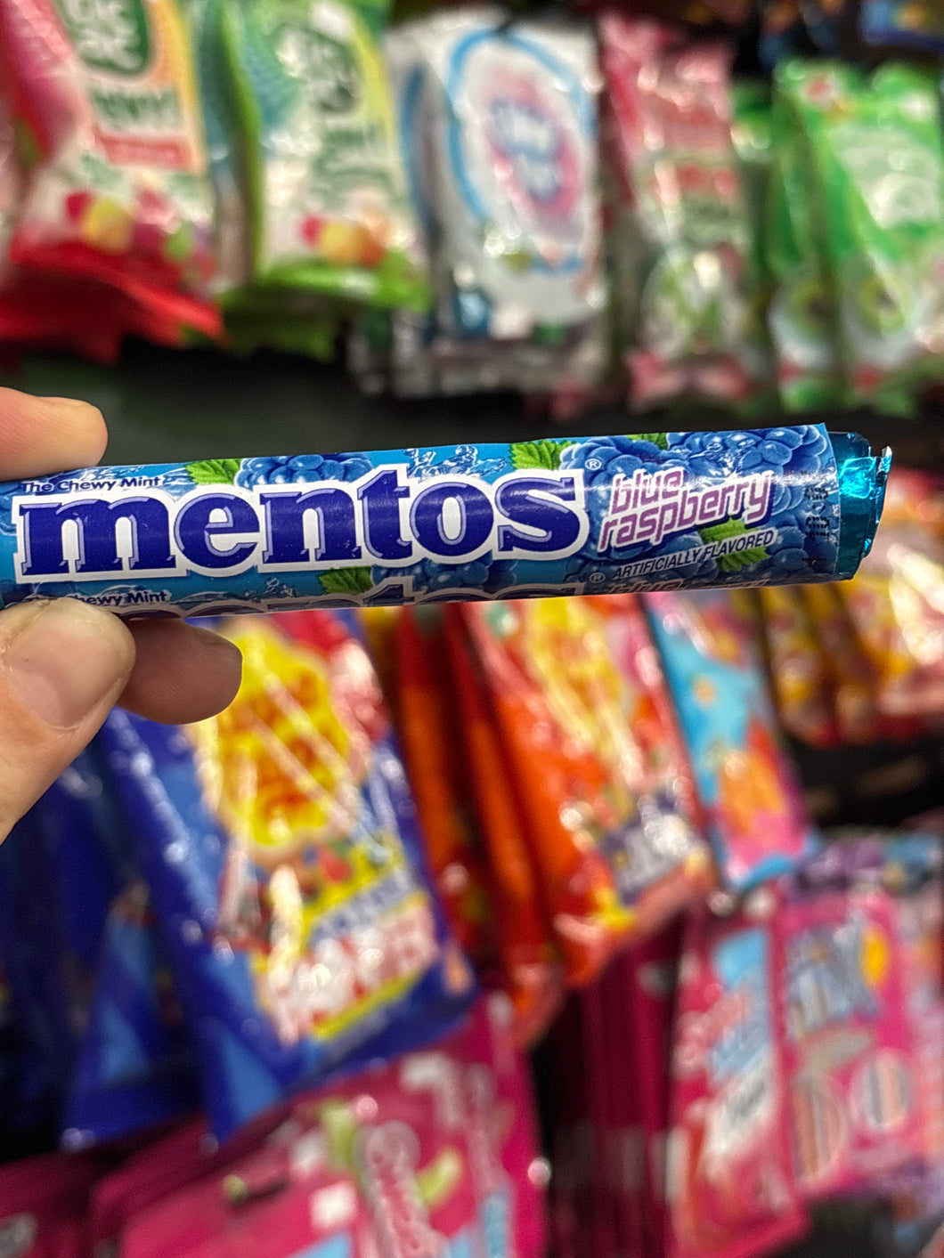Mentos Blue Raspberry(USA)