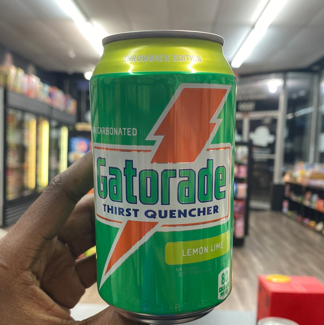 Gatorade “throwback edition” Lemon Lime (USA)