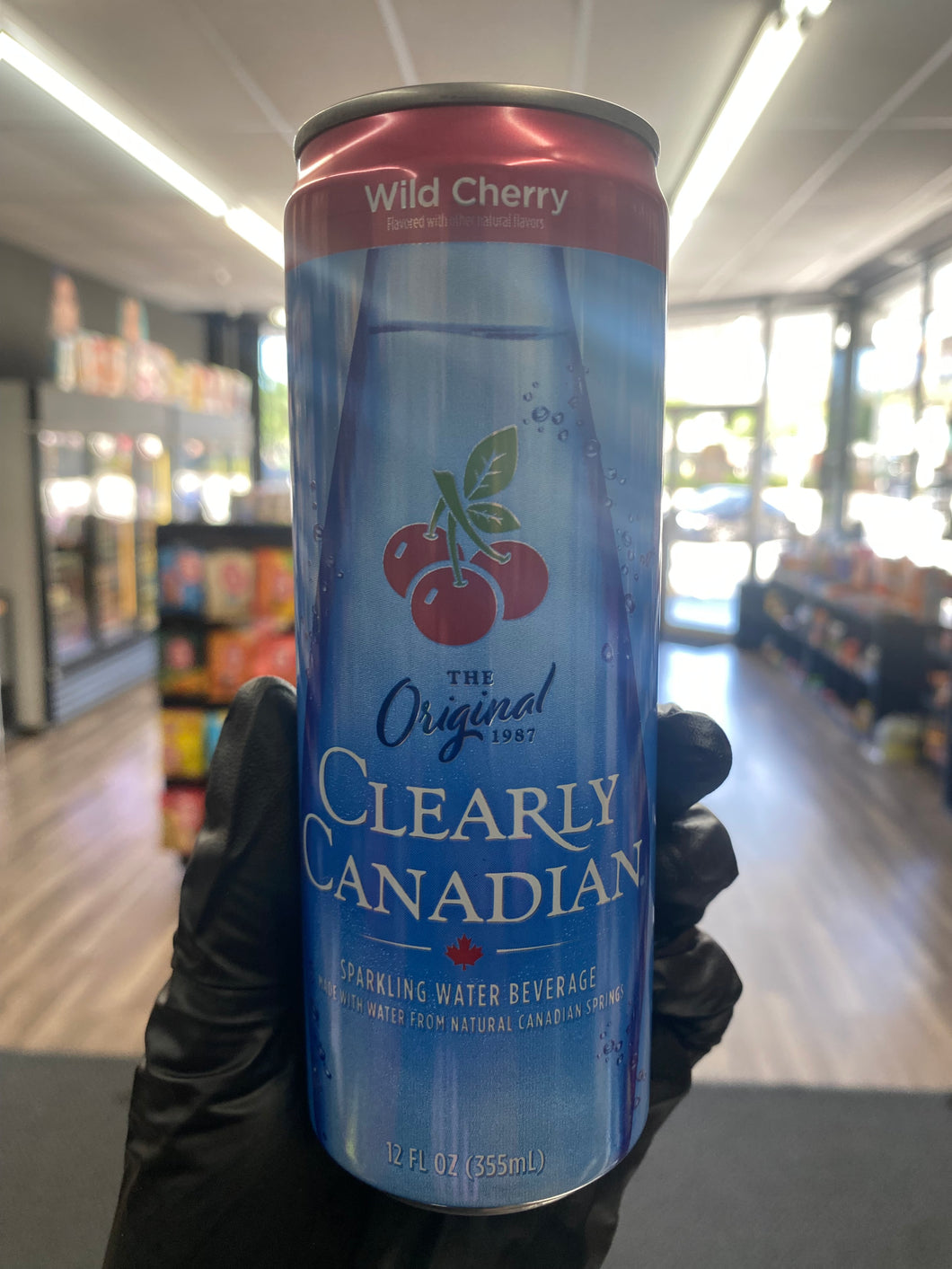 Original Clearly Canadian Wild Cherry Can (Canada)