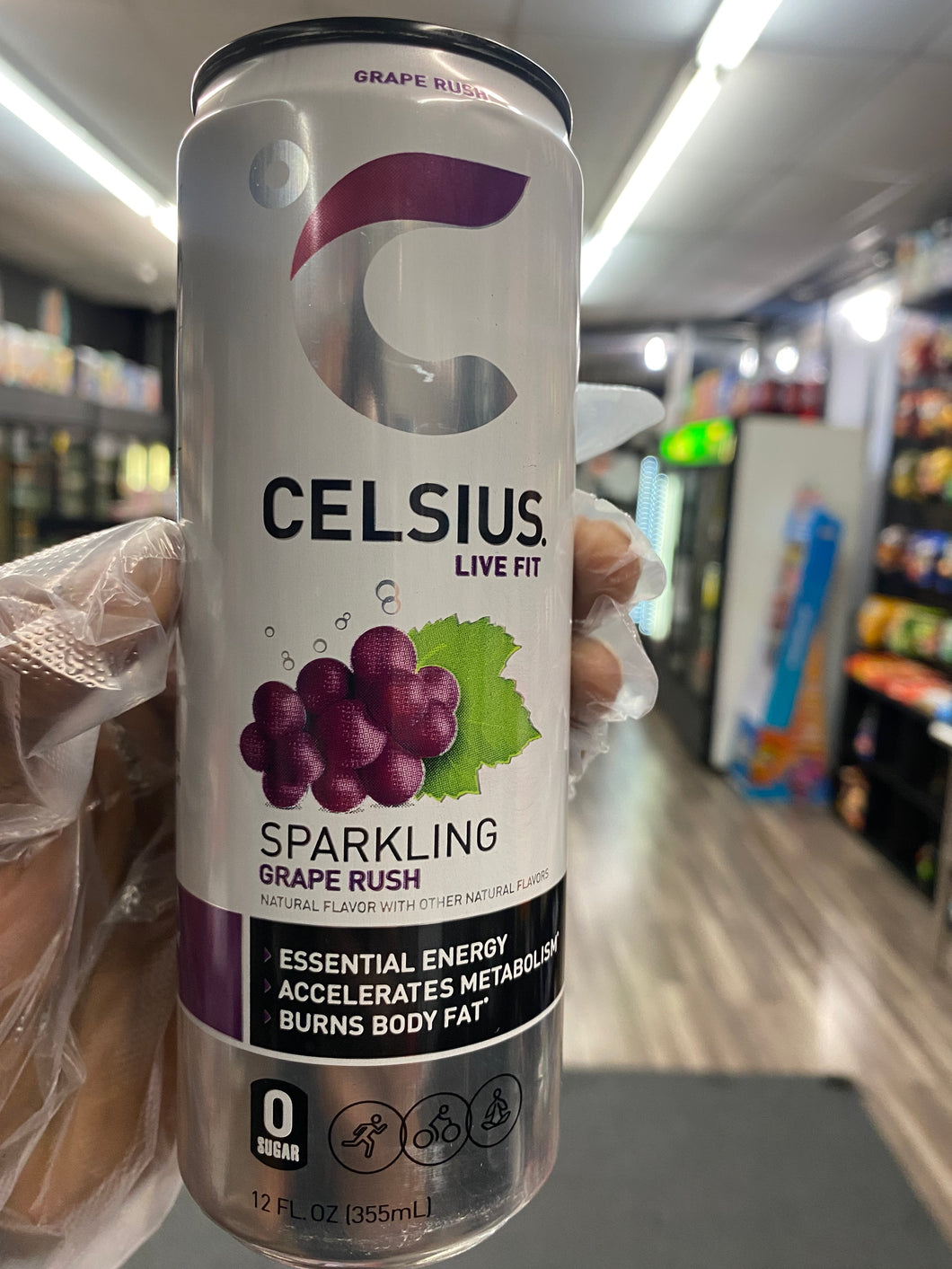 Celsius Sparkling Grape Rush(USA)