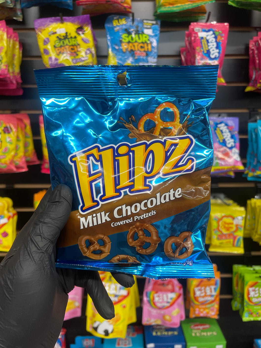 Flipz Milk Chocolate Covered Pretzels (USA)