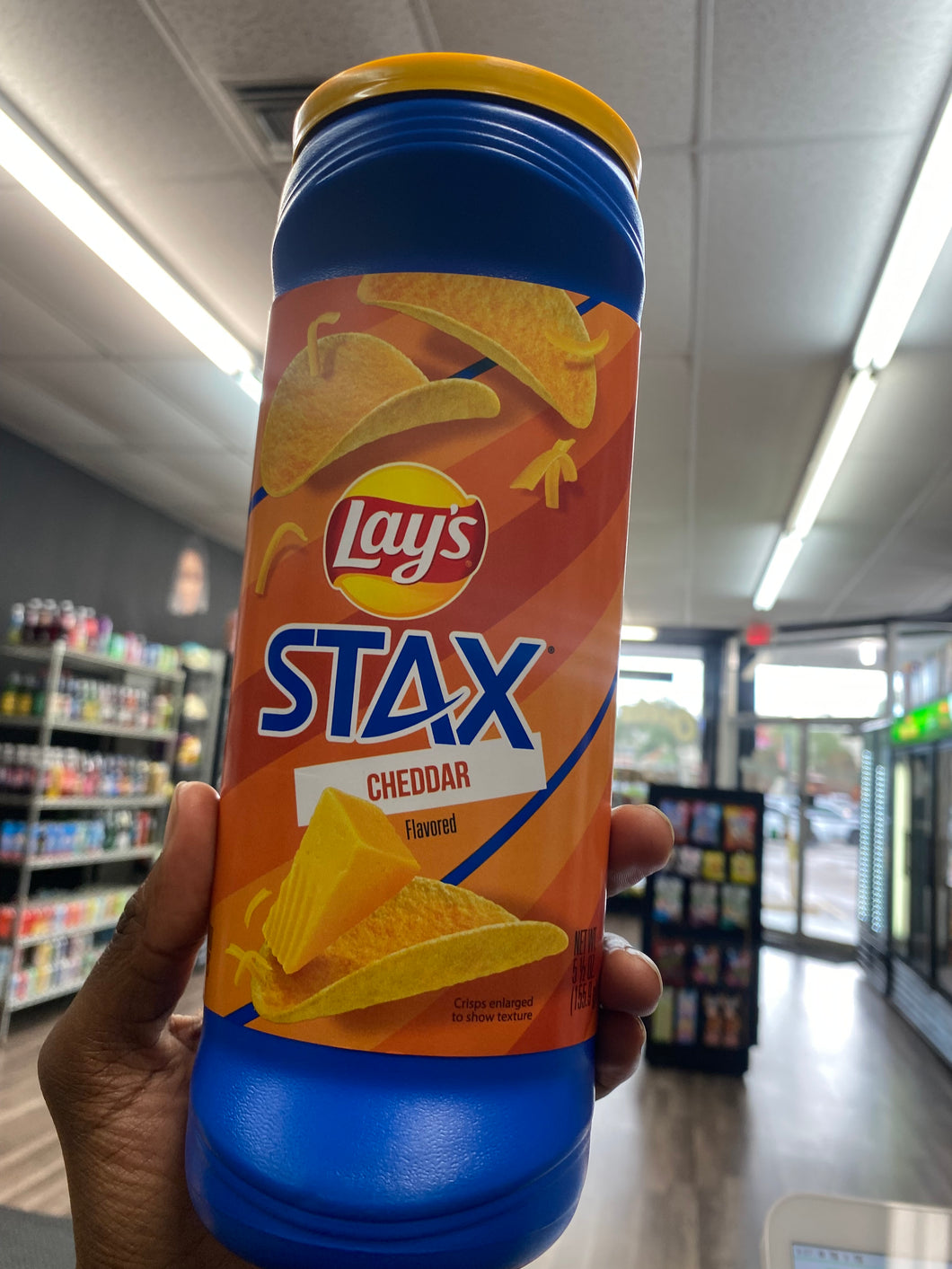 Lays Stax Cheddar (USA)