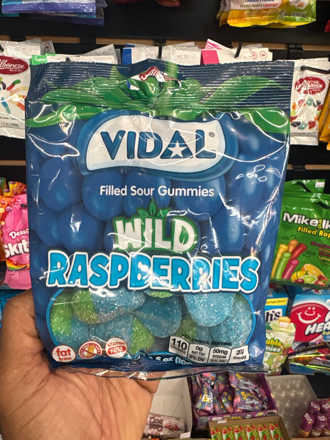 Vidal Wild Raspberry Gummies (Spain)