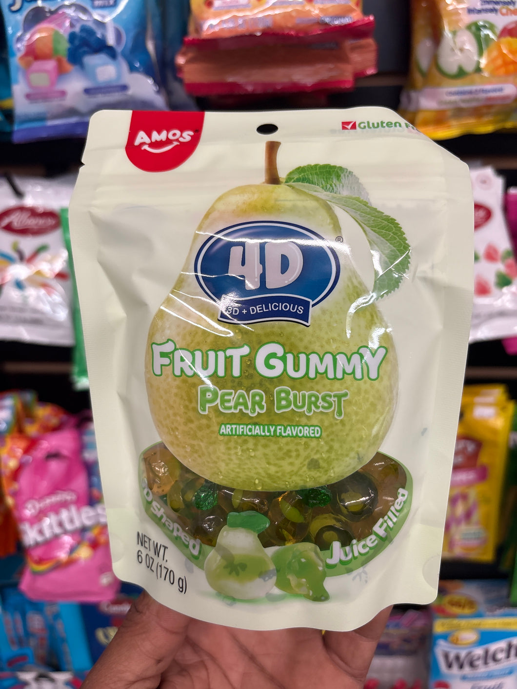 4DFruit Gummy Pear Burst (USA)