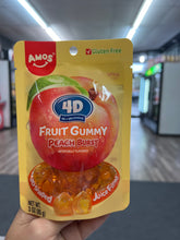 Load image into Gallery viewer, Amos 4D Fruit Gummy Juicy Burst Peach (China)
