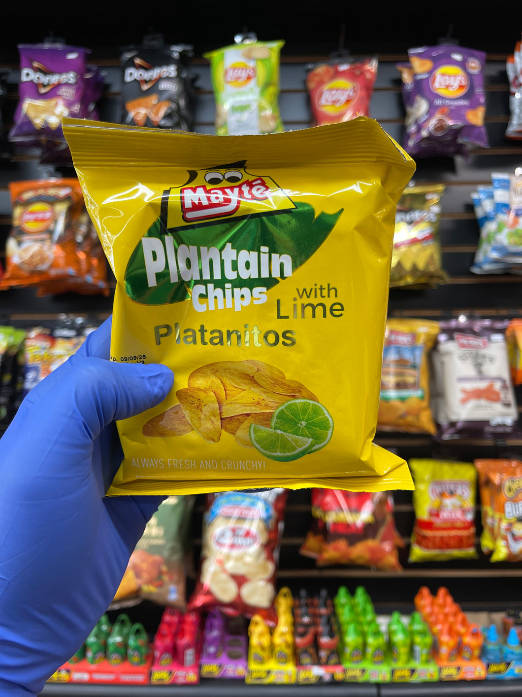 Maytē Plantin Chips With Lime (Columbia)
