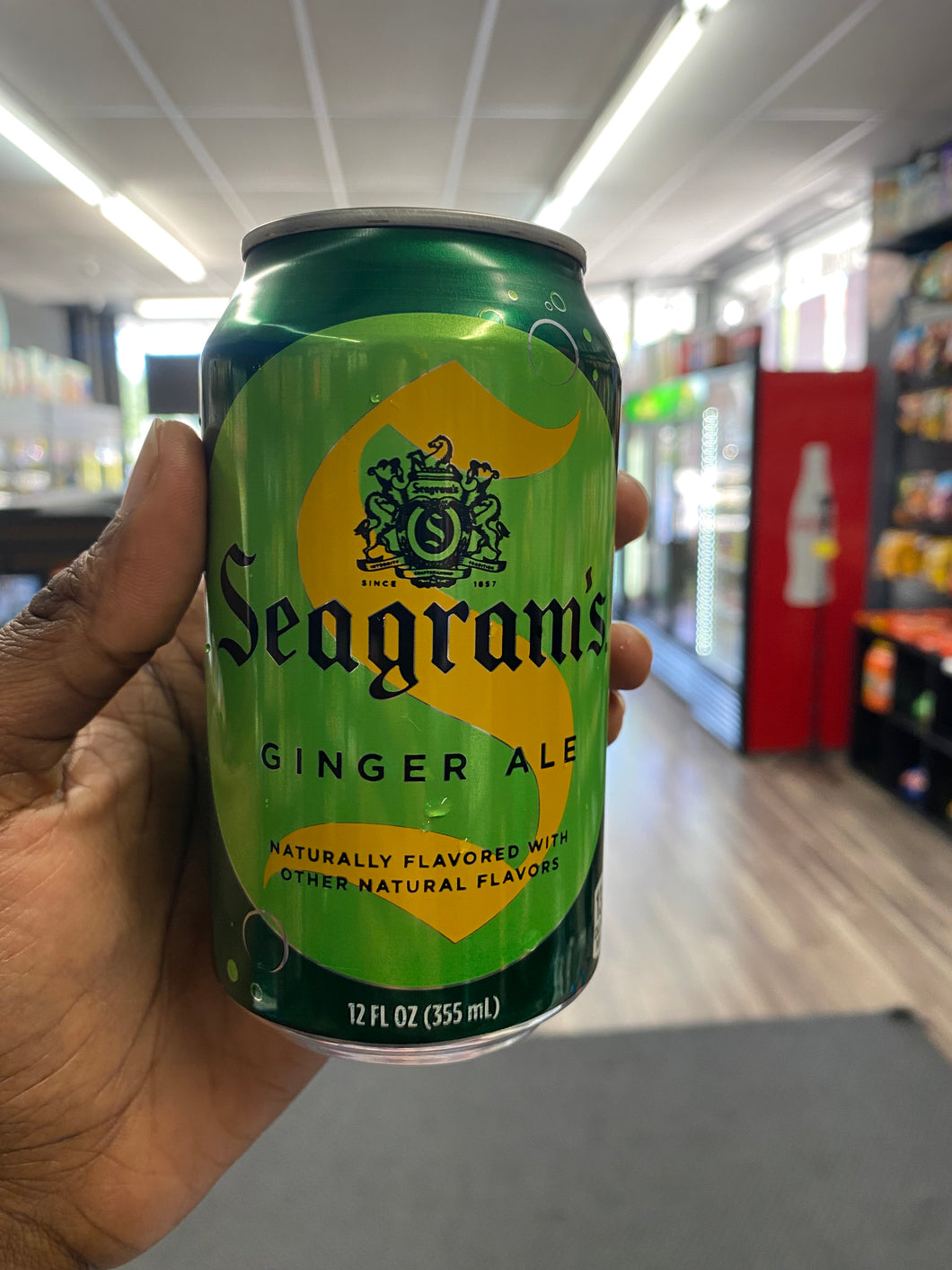 Seagram’s Ginger Ale Can (USA)