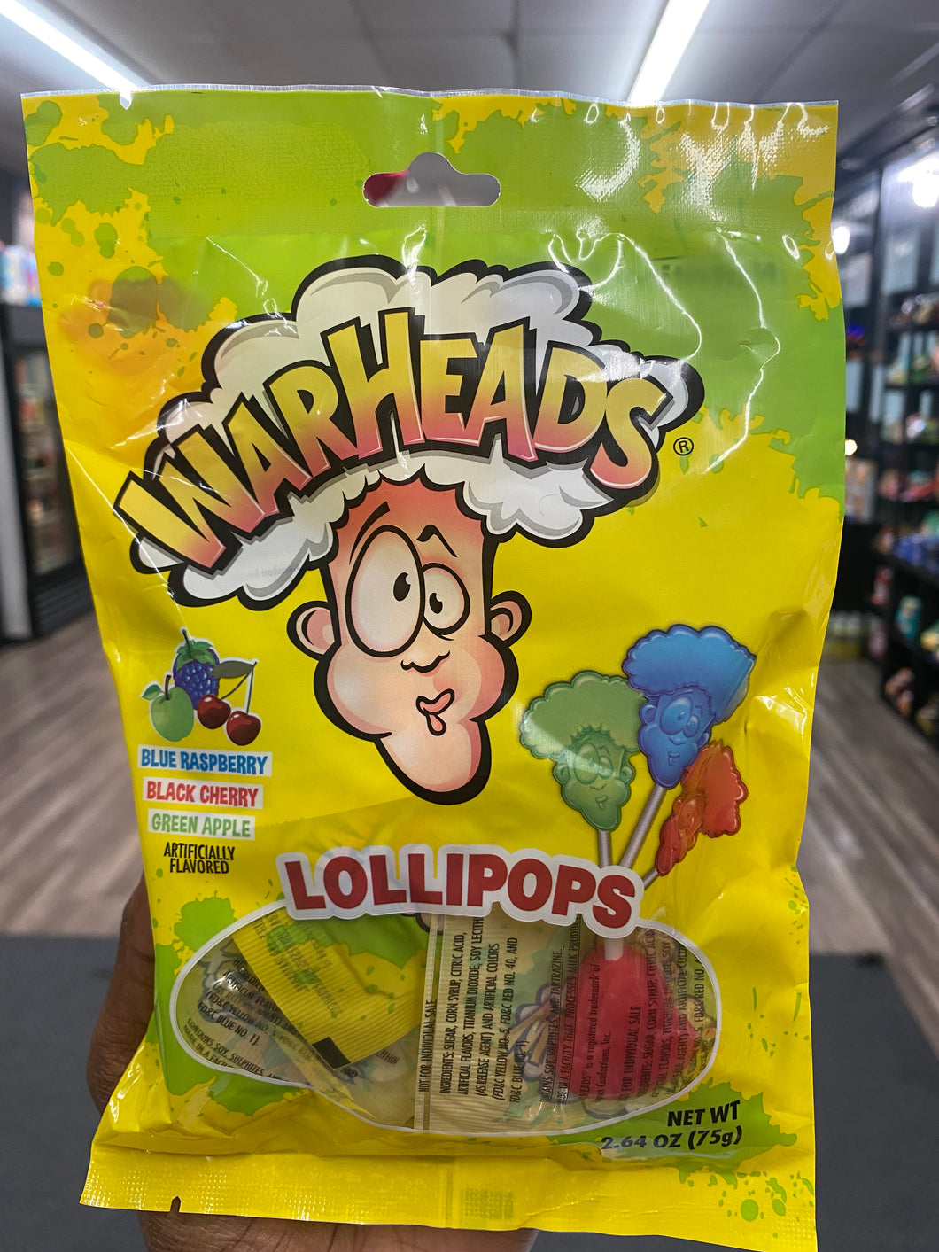 Warheads Lollipops (Mexico)