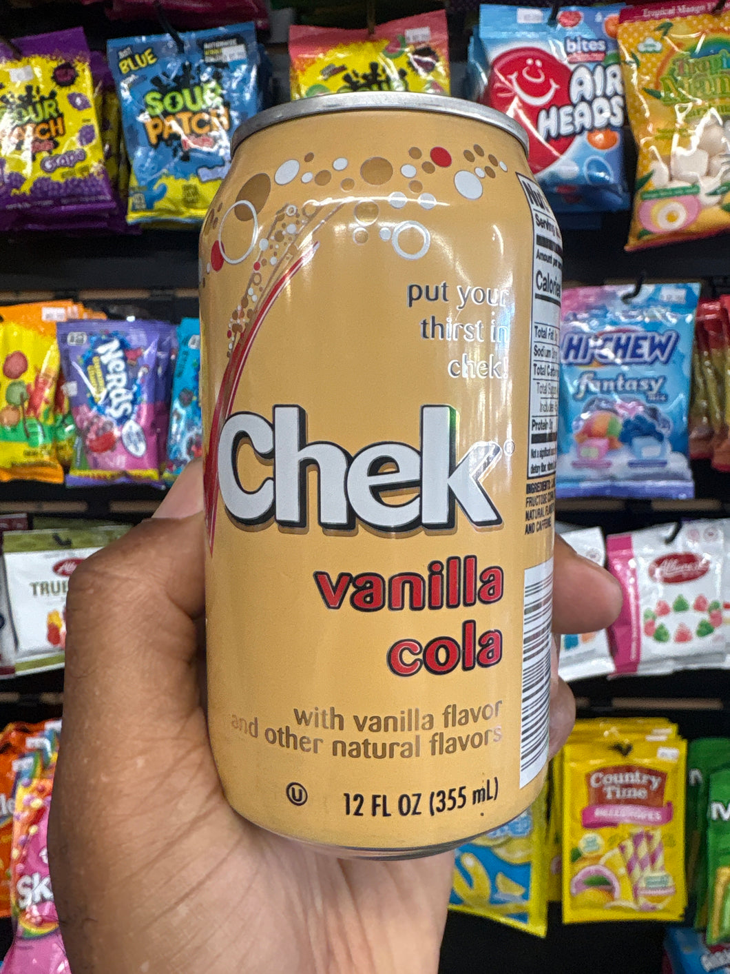 Check Vanilla Cola Soda(USA)