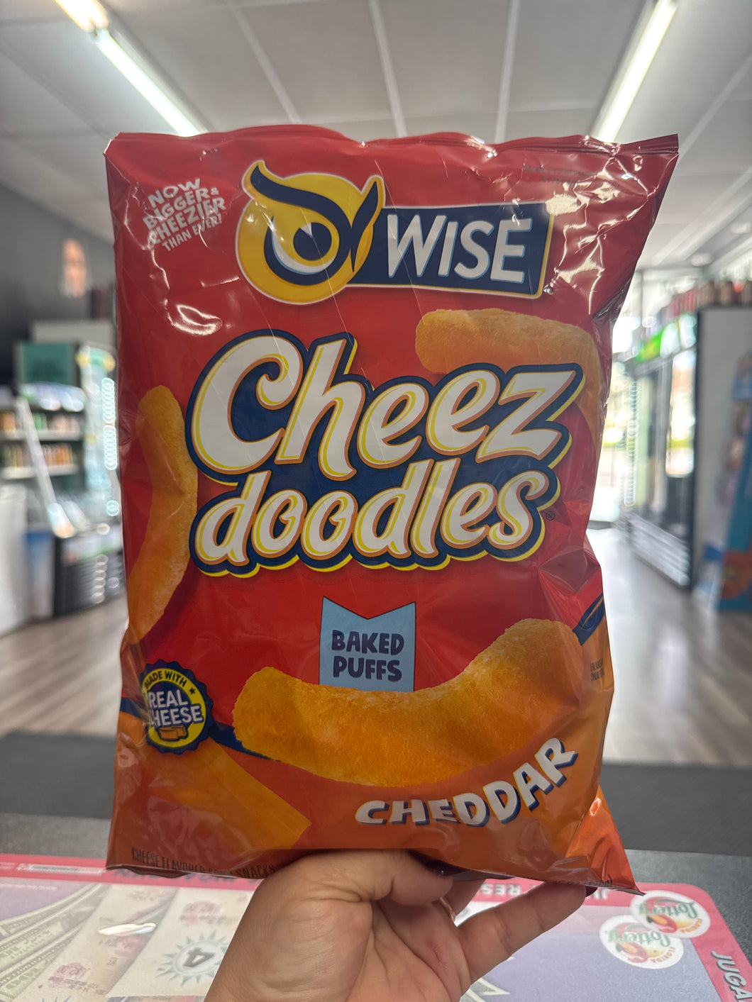 Wise Cheez Doodles Chips LG (USA)