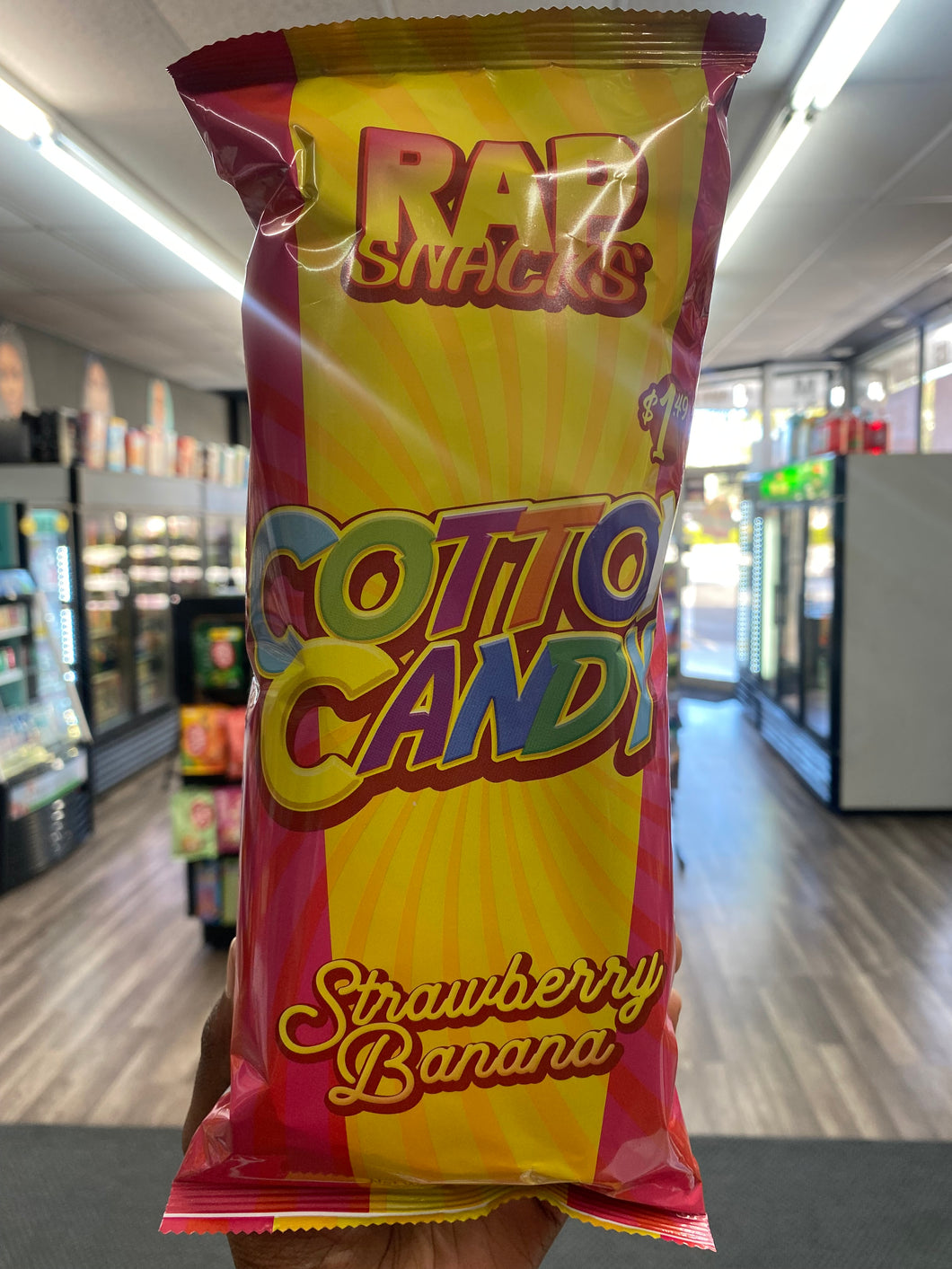 Rap Snacks Cotton Candy Strawberry Banana (USA)