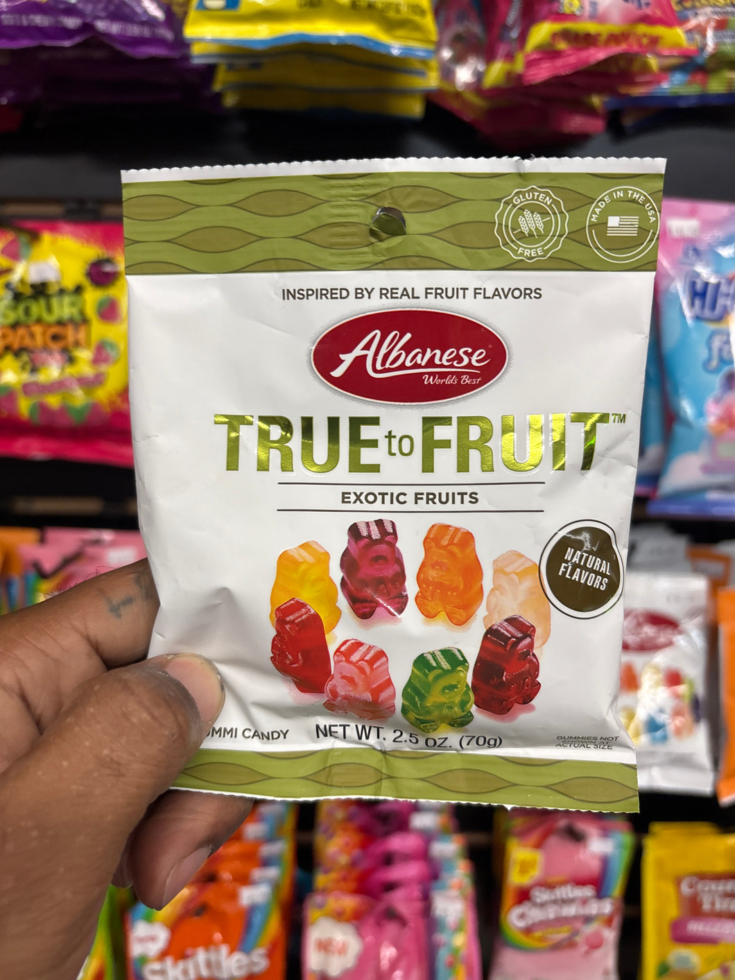 Albanese True To Fruit Exotic Gummies (USA)