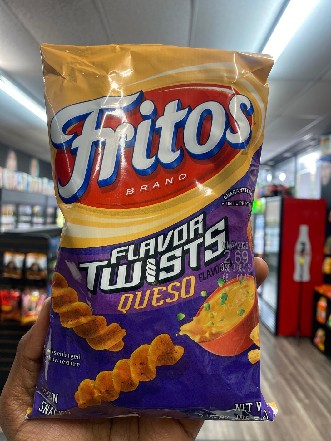 Fritos Twists Queso Chips (USA)
