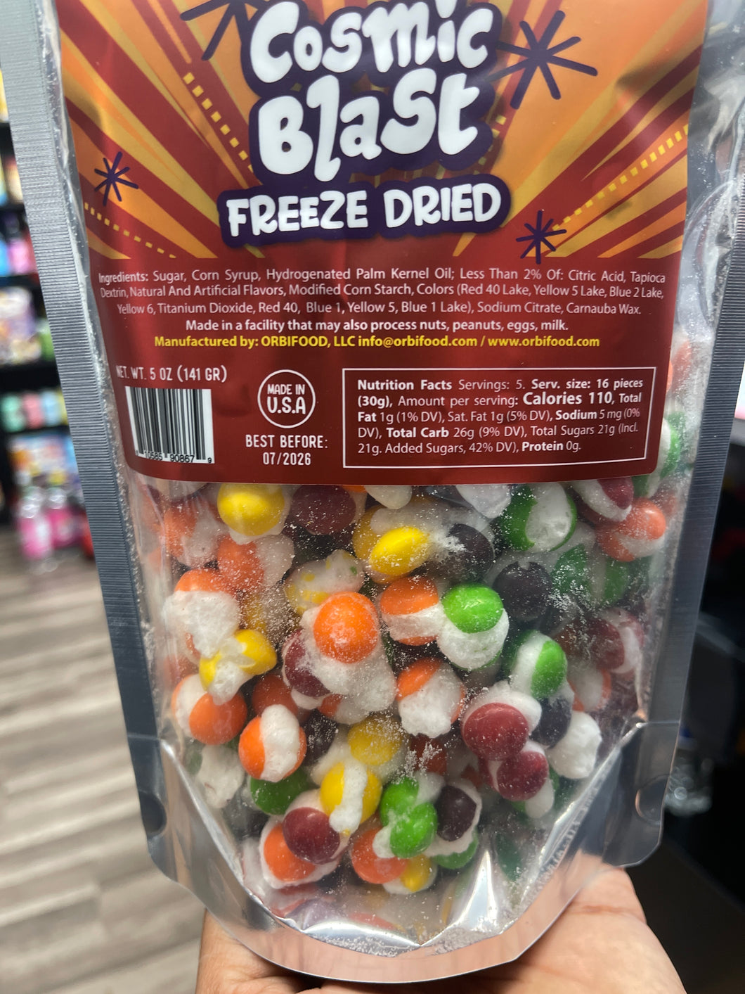 Cosmic Blast Freeze Dried (USA)