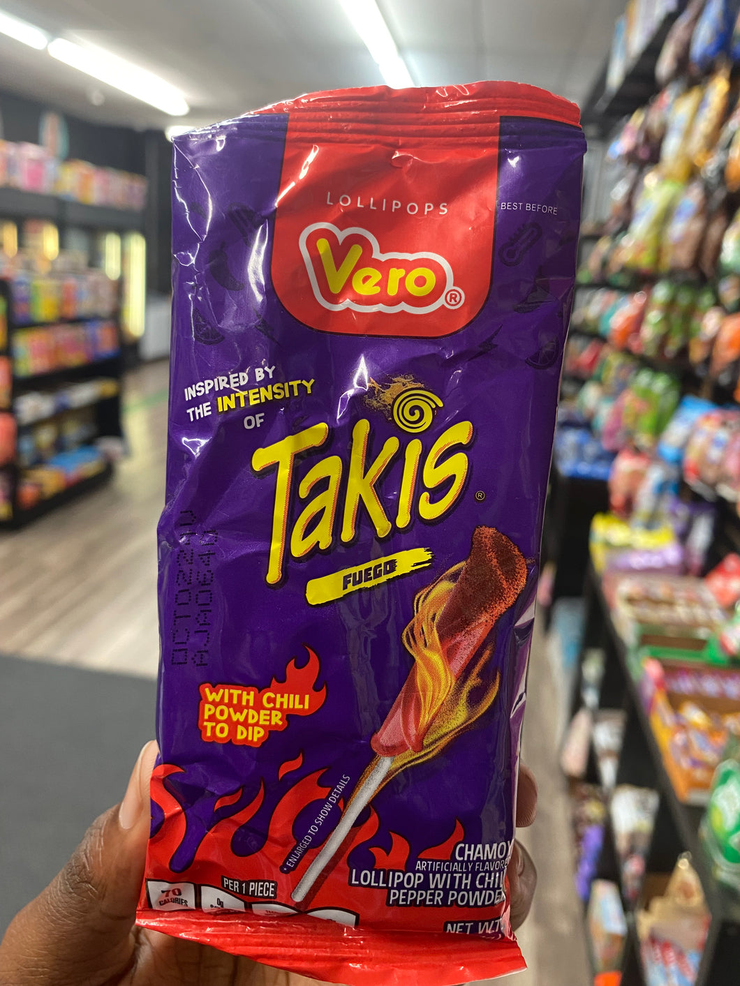 Vero Takis Lollipop(Mexico)